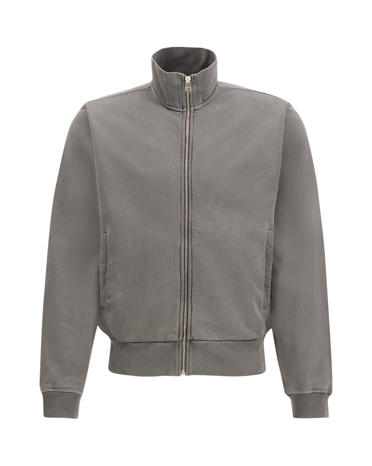 POP Trading Company Full Zip Sweat ZWART 1