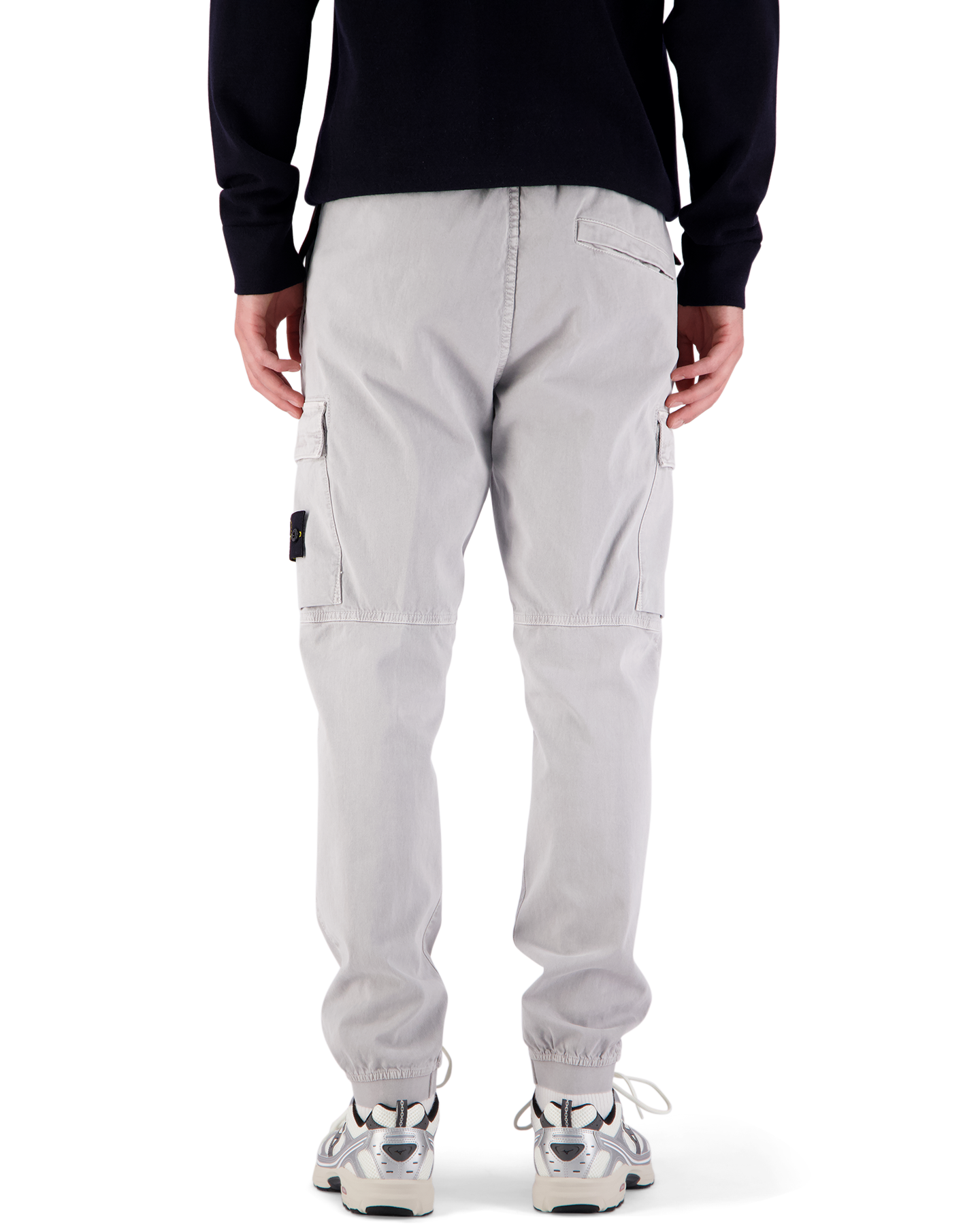 Stone Island 313L1 Cotton Twill Garment Dyed 'Old'Effect Cargo Pants GRIJS 5