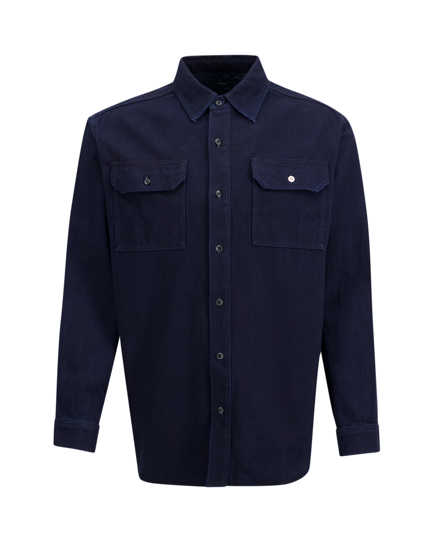 Denham Classic Overshirt DONKERBLAUW 1
