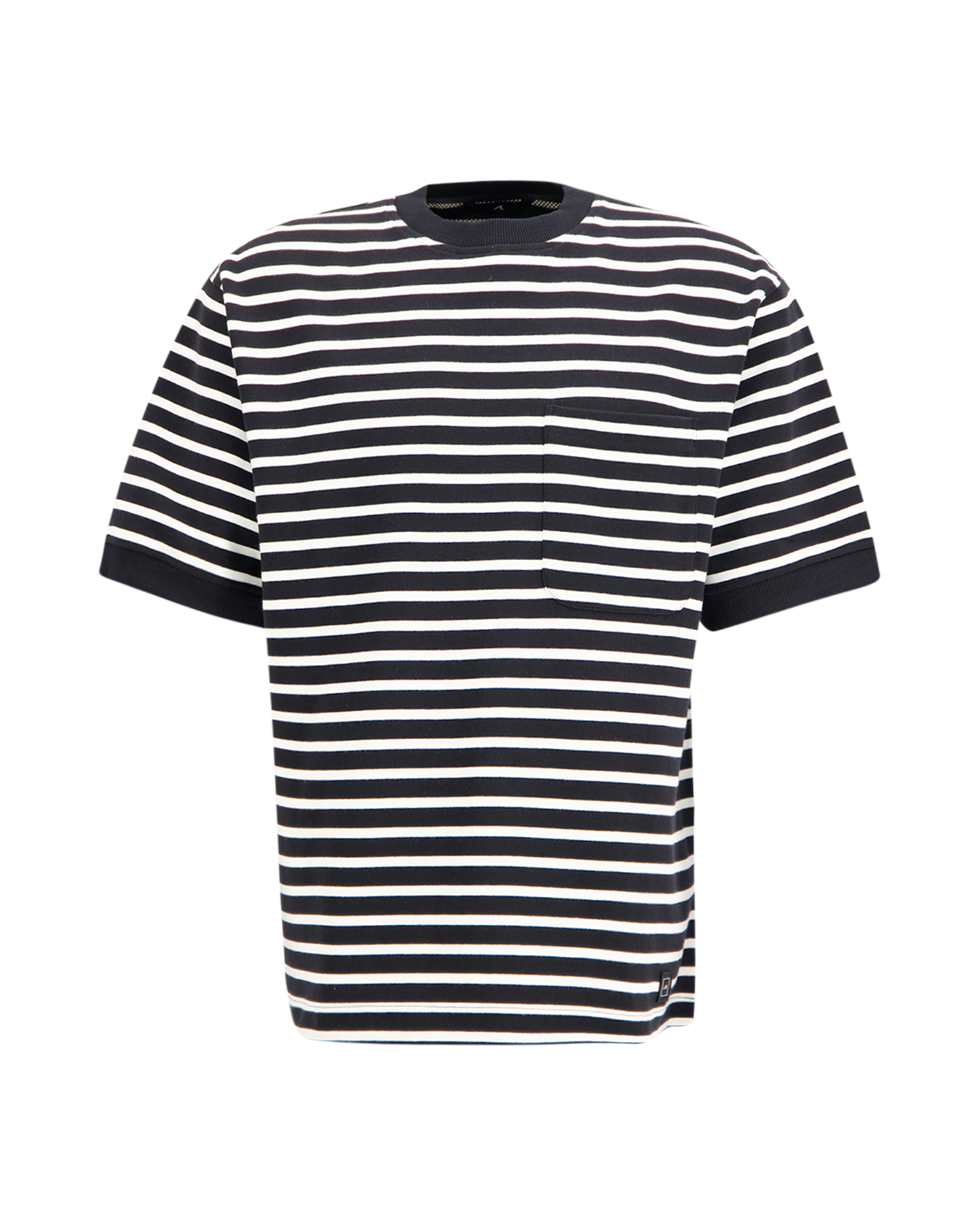 Cesar Equipment Hornsea Striped T Shirt ZWART 1