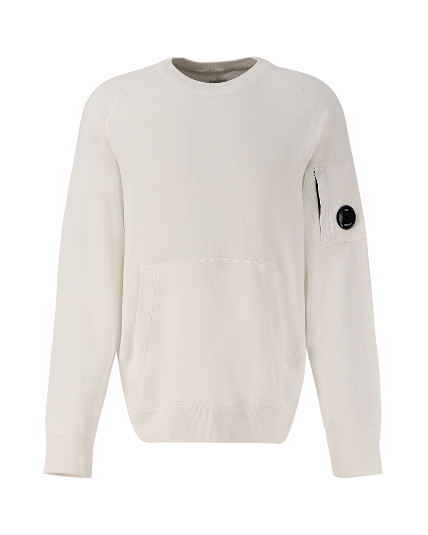 C.P. Company Cotton Knit Jumper CREAM 1