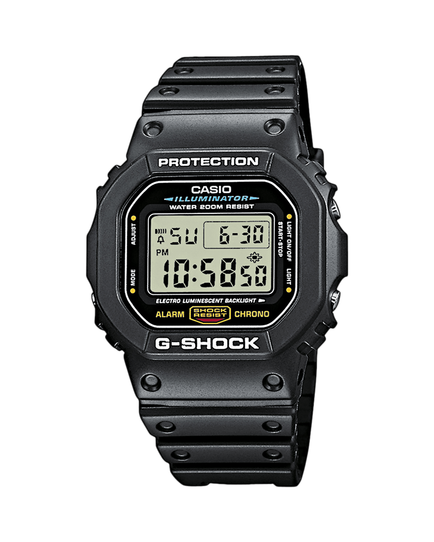 G-Shock GS DW-5600E-1VER ZWART 0