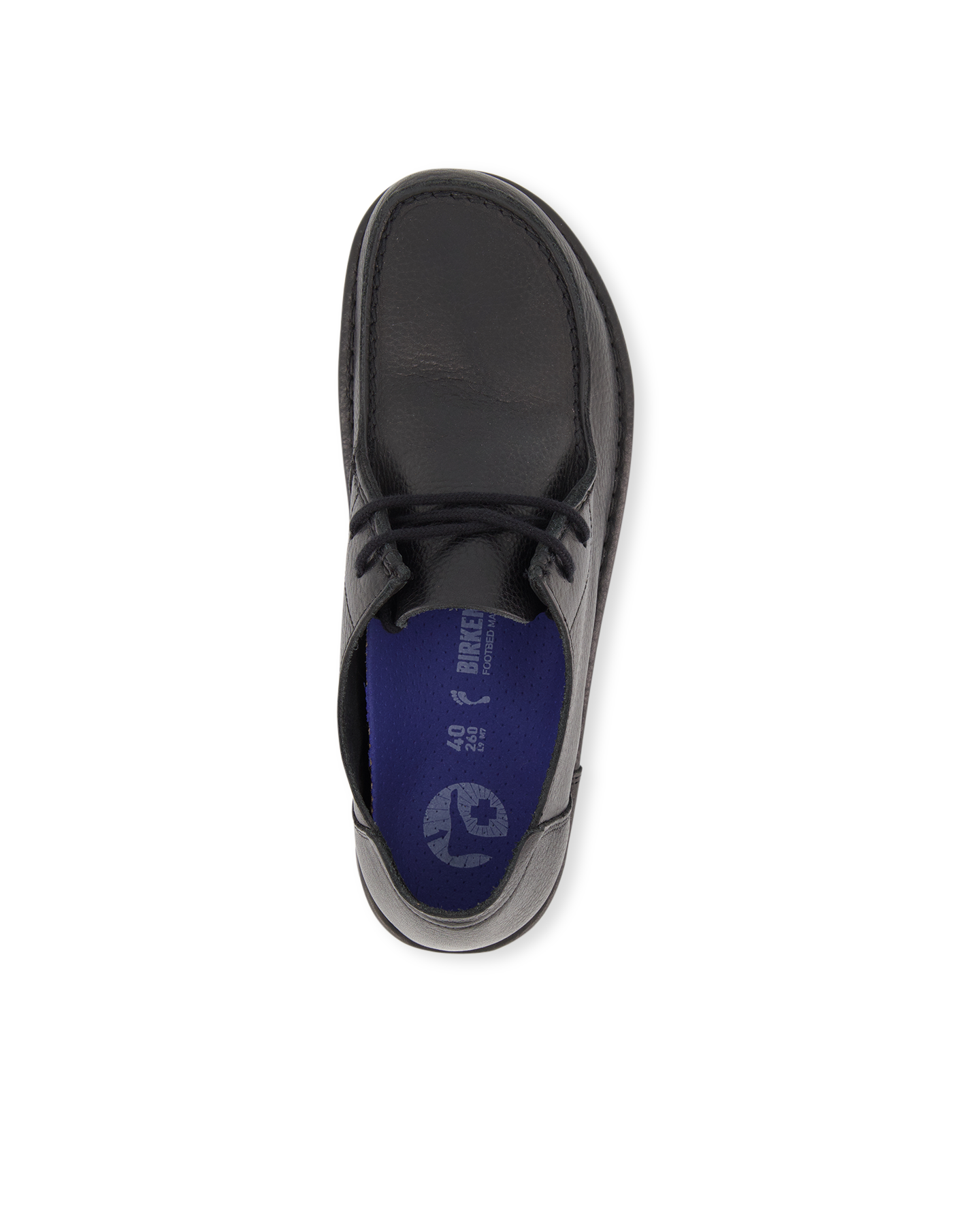 Birkenstock Utti Lace Leather ZWART 5