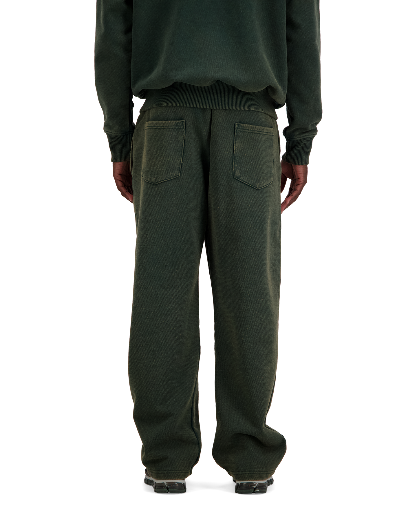 PAL Sporting Goods The Brando No Cuff Sweatpants DONKERGROEN 5
