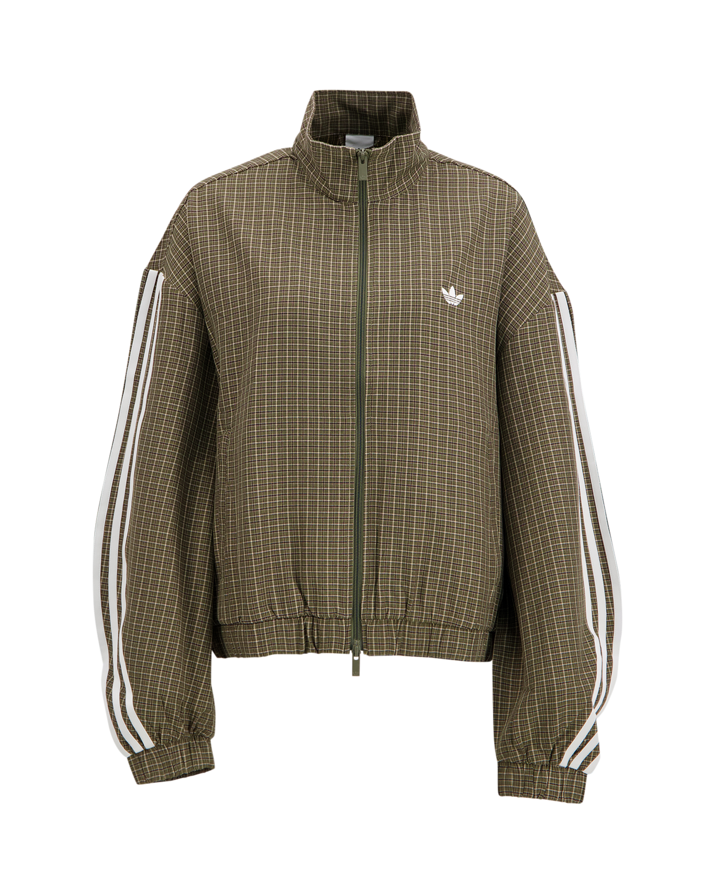 adidas Badigirl Checks Track Top BRUIN 1