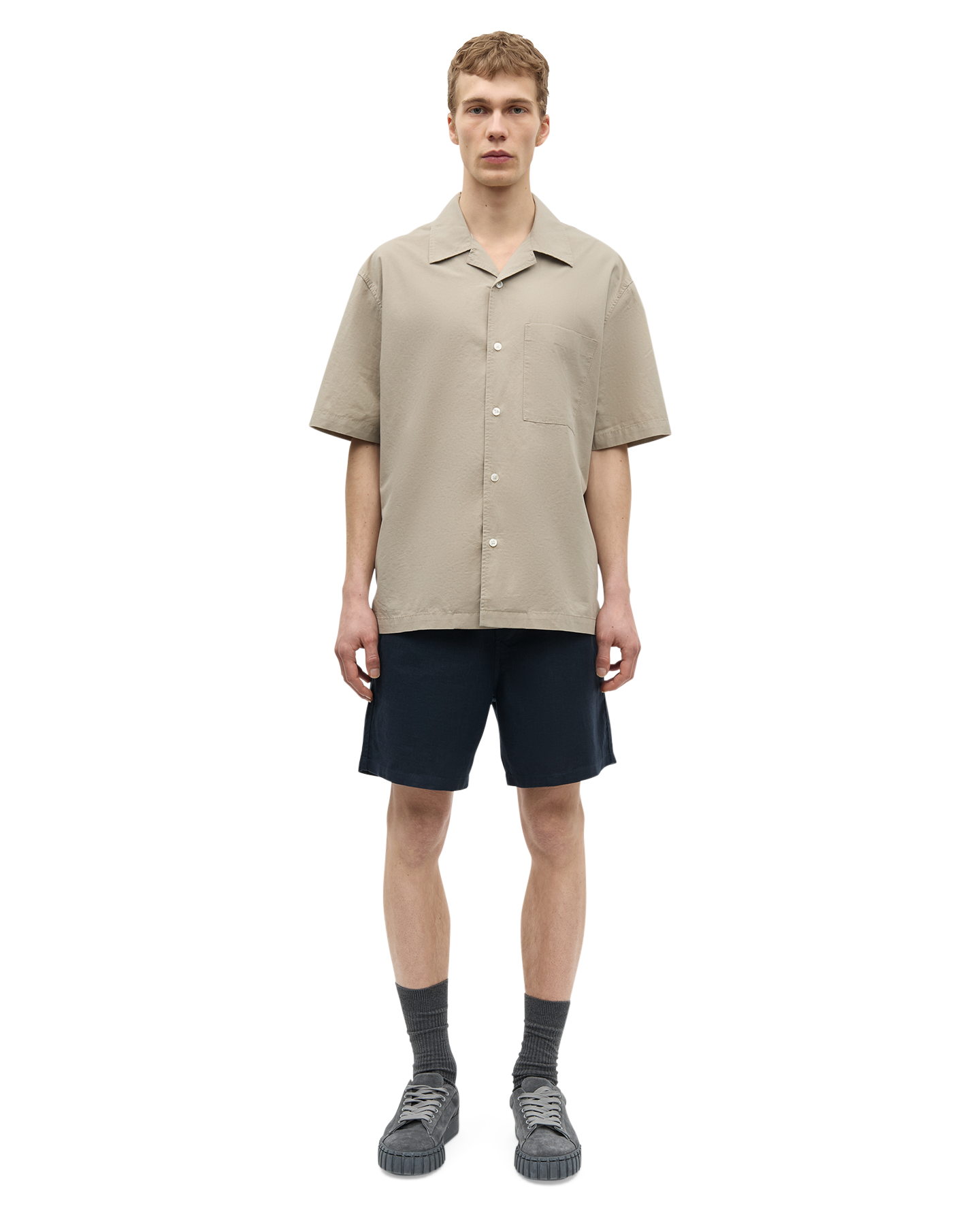 Samsøe Samsøe Sajabari Shorts 16064 BLAUW 3