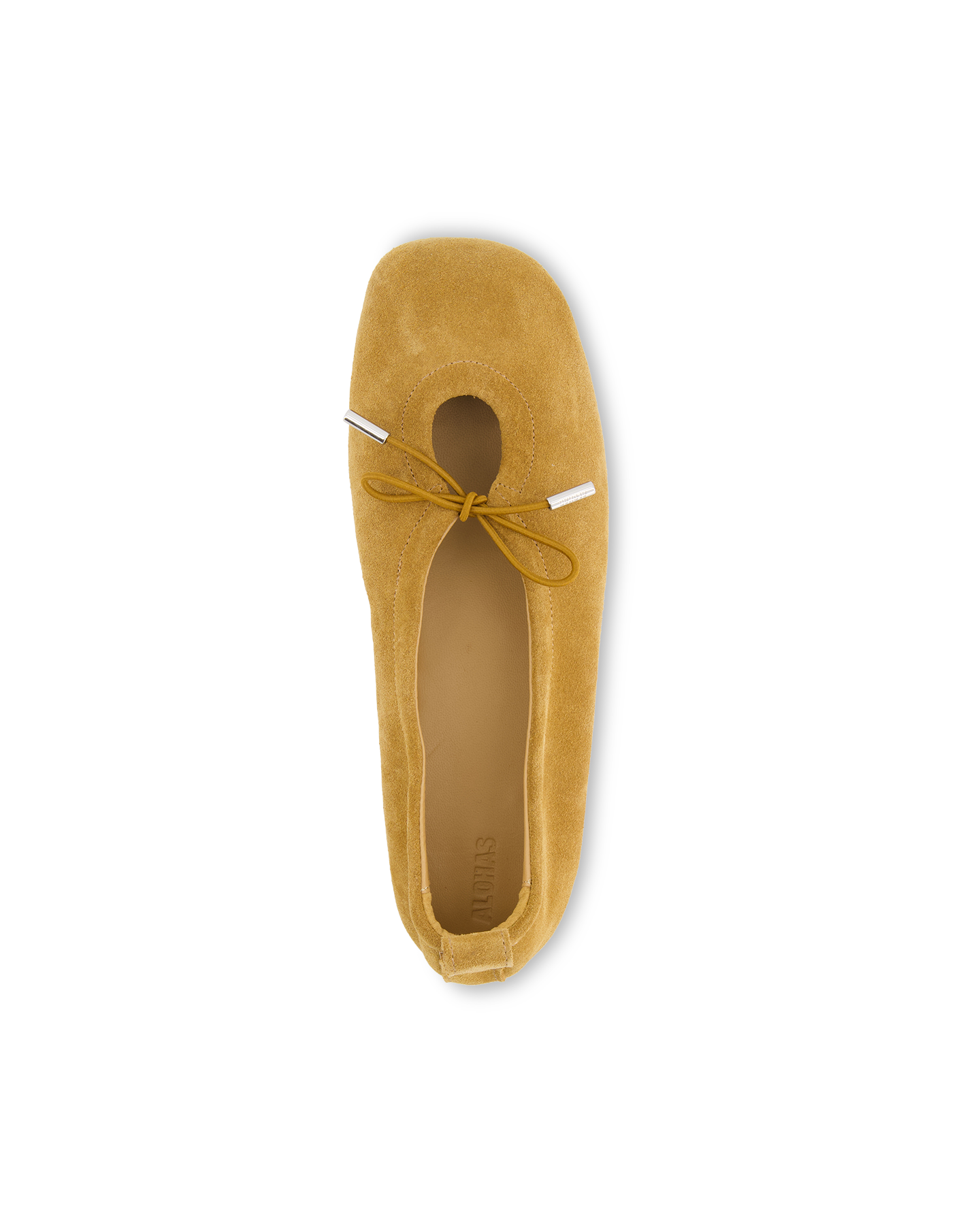 Alohas Rosalind Suede Tan Leather Ballet Flats LICHTBRUIN 5