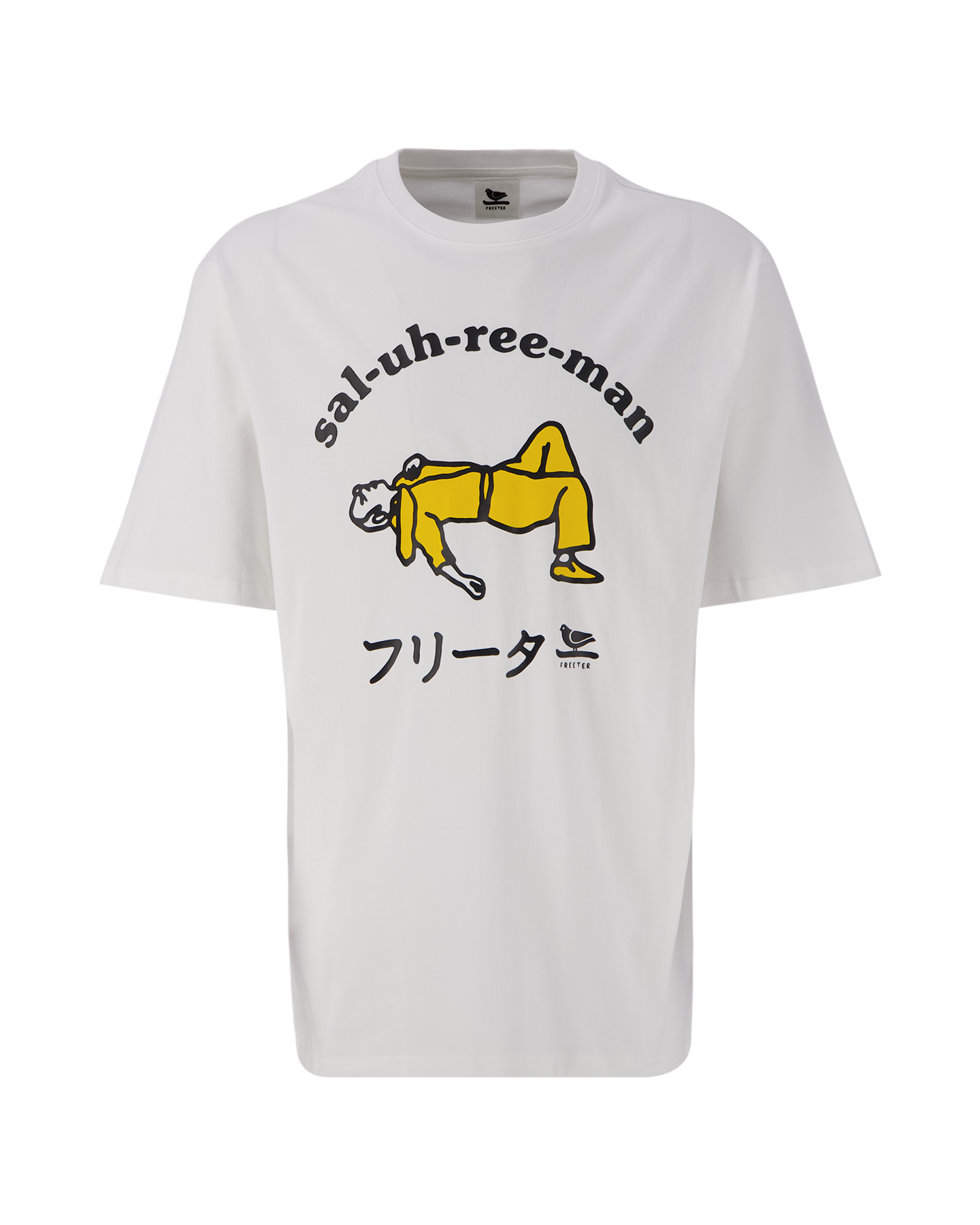 Freeter Saluhreeman T-Shirt WIT 1