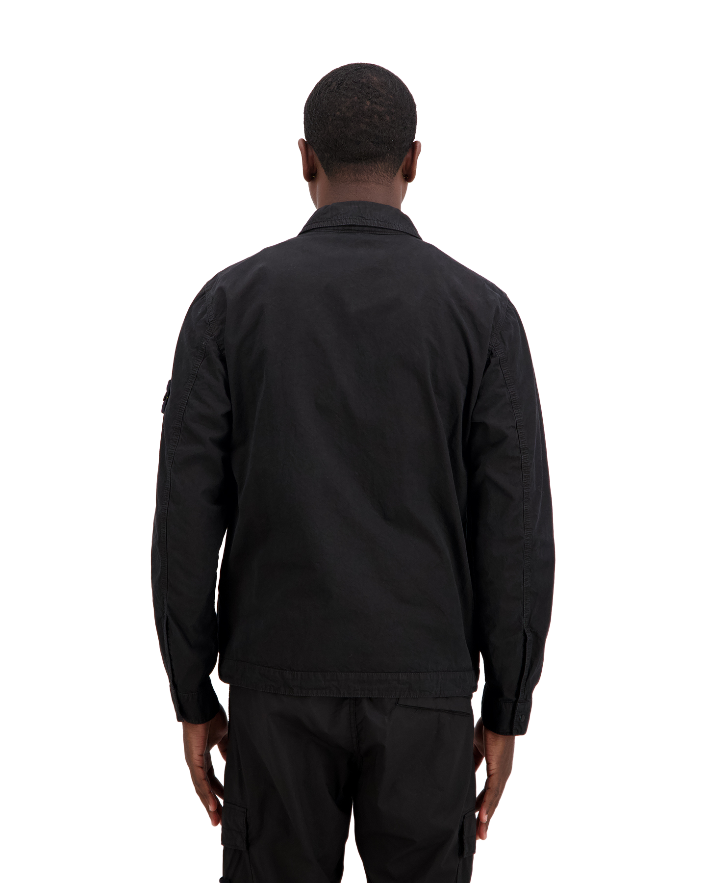 Stone Island S00Wn Overshirt ZWART 5