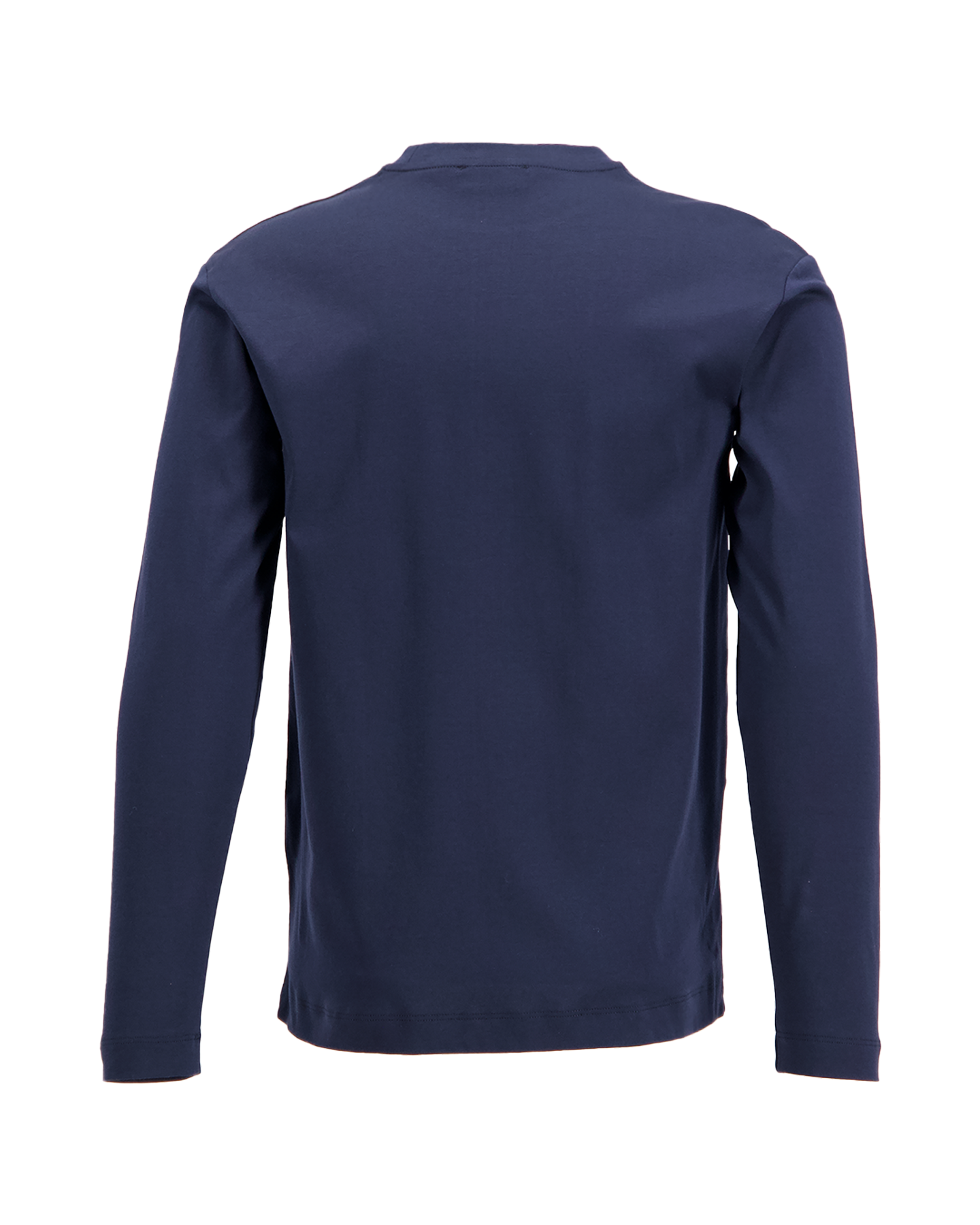 Valenza Interlock Supima T-Shirt L/S DONKERBLAUW 2