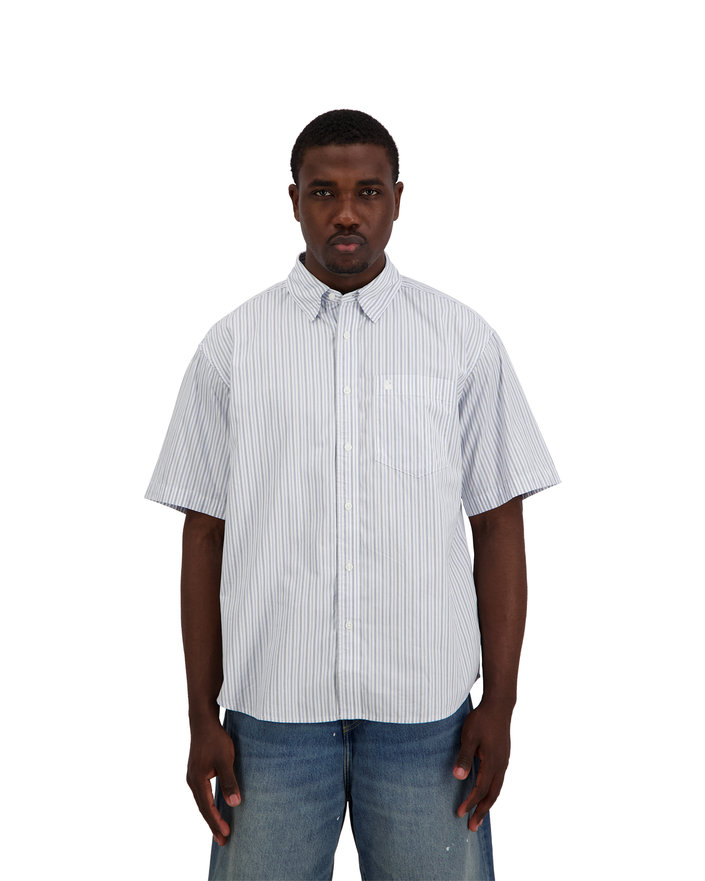Carhartt S/S Keene Shirt WIT 4