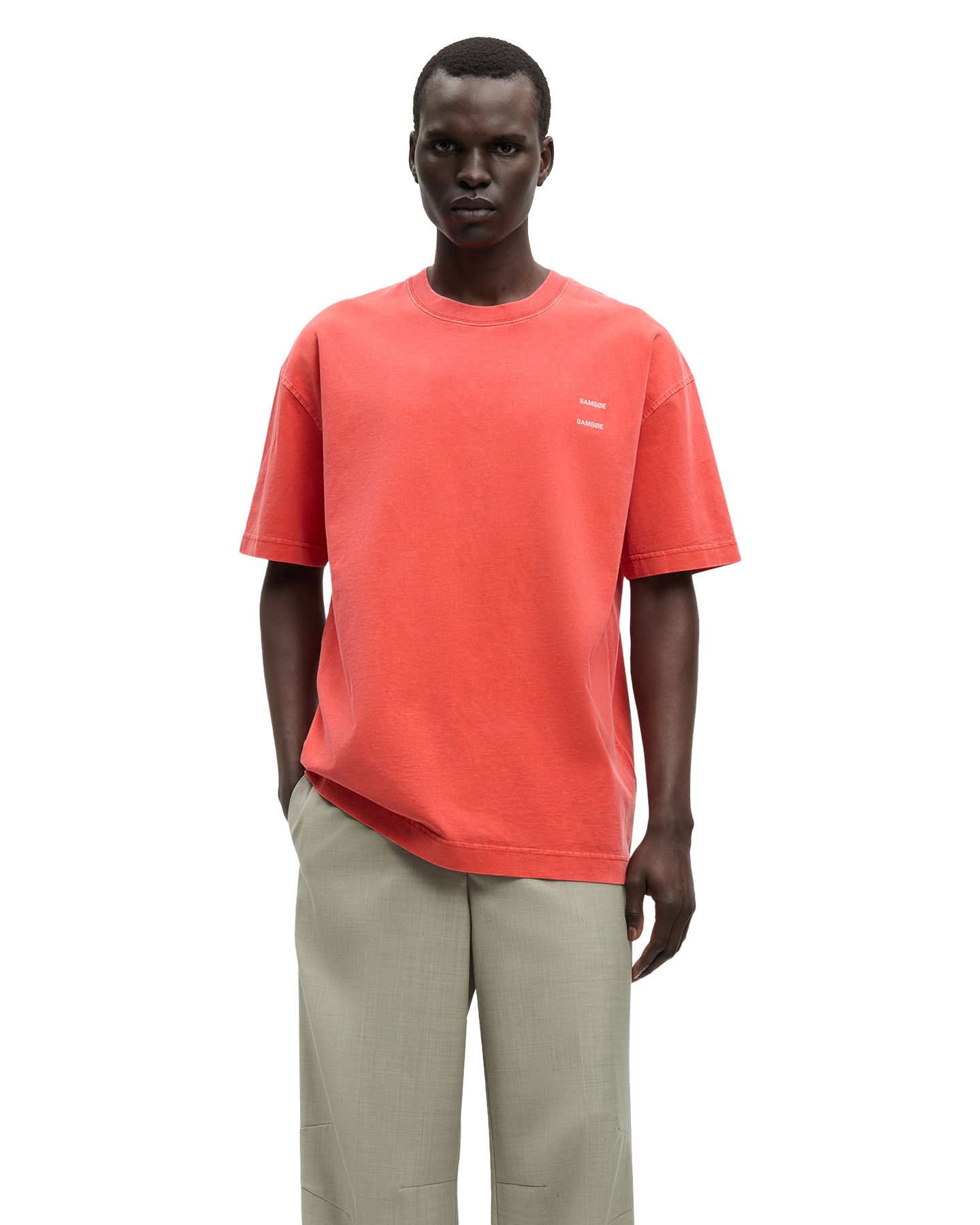 Samsøe Samsøe Sajoel T-Shirt 15489 ROOD 3