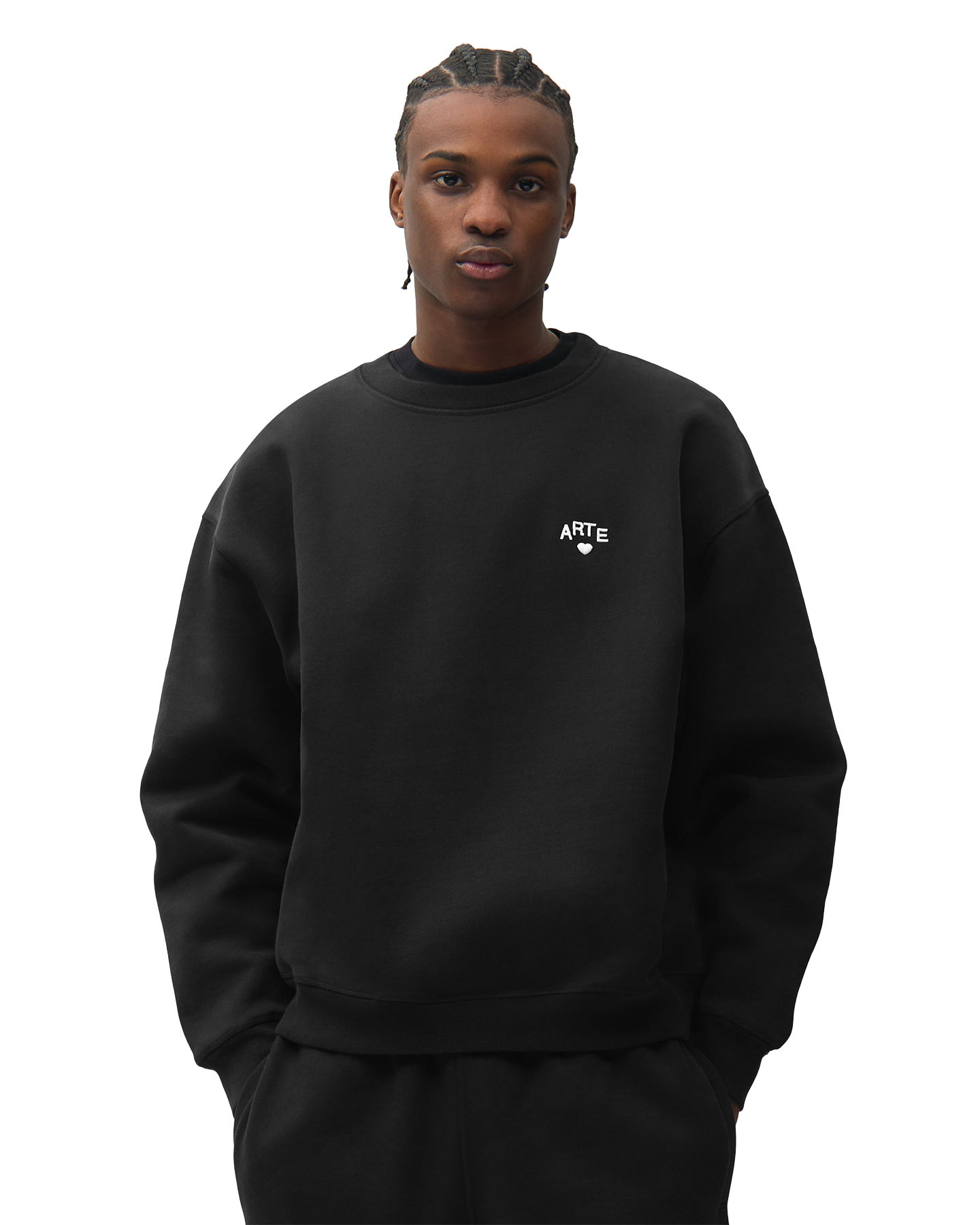 Arte Antwerp Cor Crewneck ZWART 3