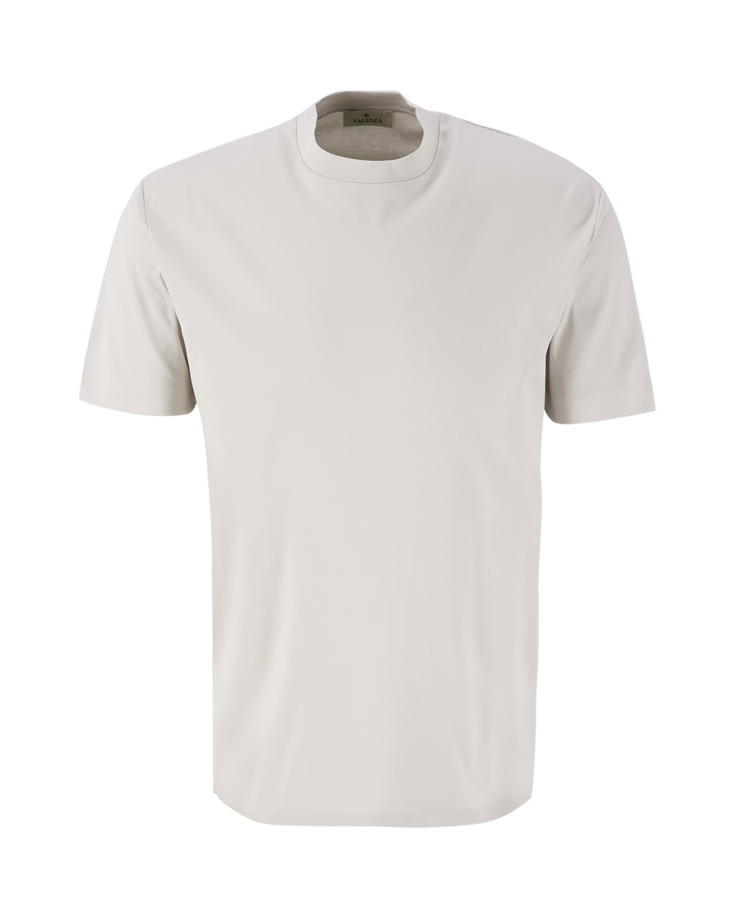 Valenza Interlock Supima T-Shirt LICHTGRIJS 1