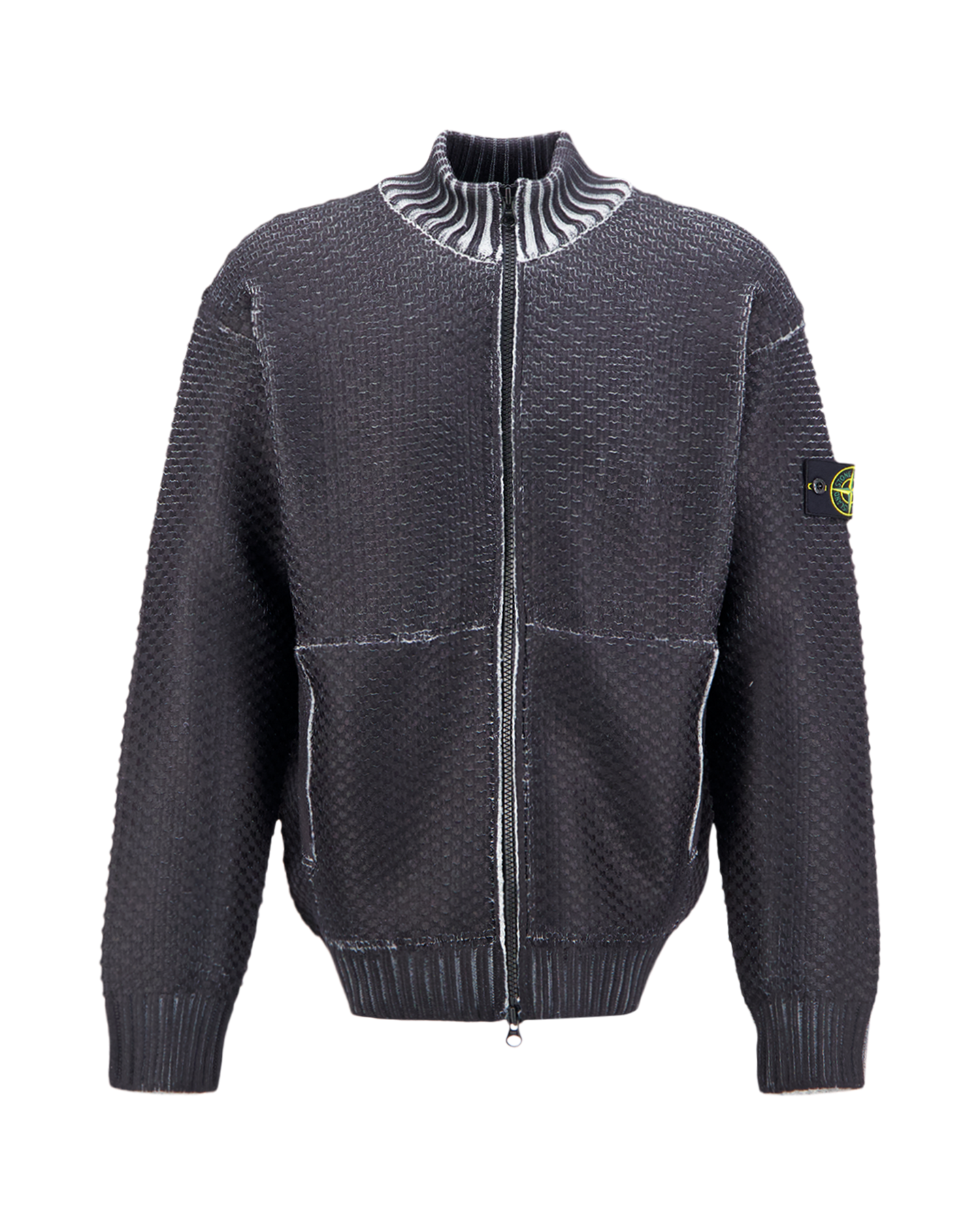 Stone Island S00Z5 Knitwear Vest GRIJS 1