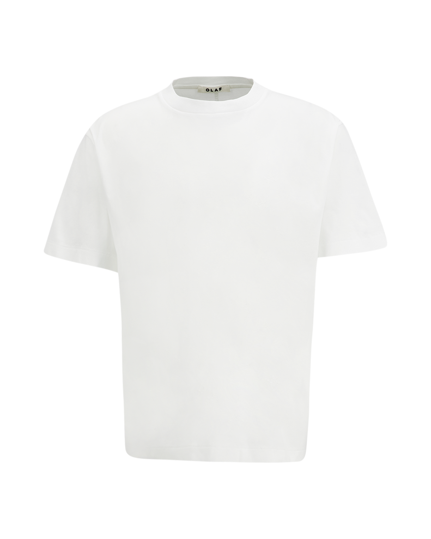 OLAF Monogram Boxy Tees WIT 1