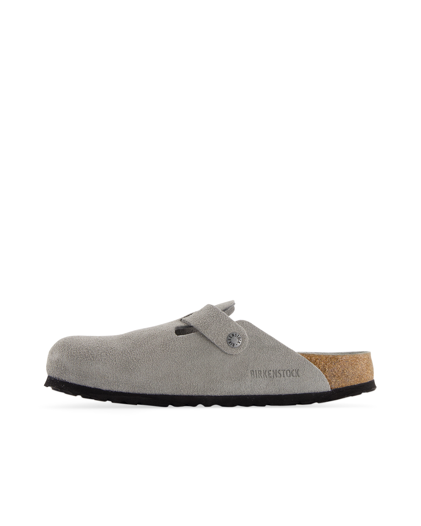 Birkenstock Boston Suede Leather Narrow LICHTBLAUW 3