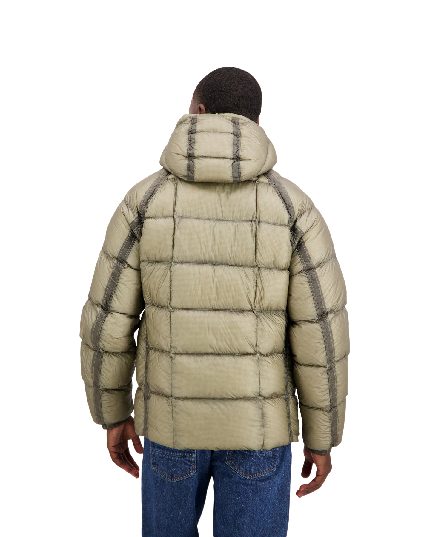 C.P. Company D.D. Shell Hooded Puffer Jacket GRIJS 5