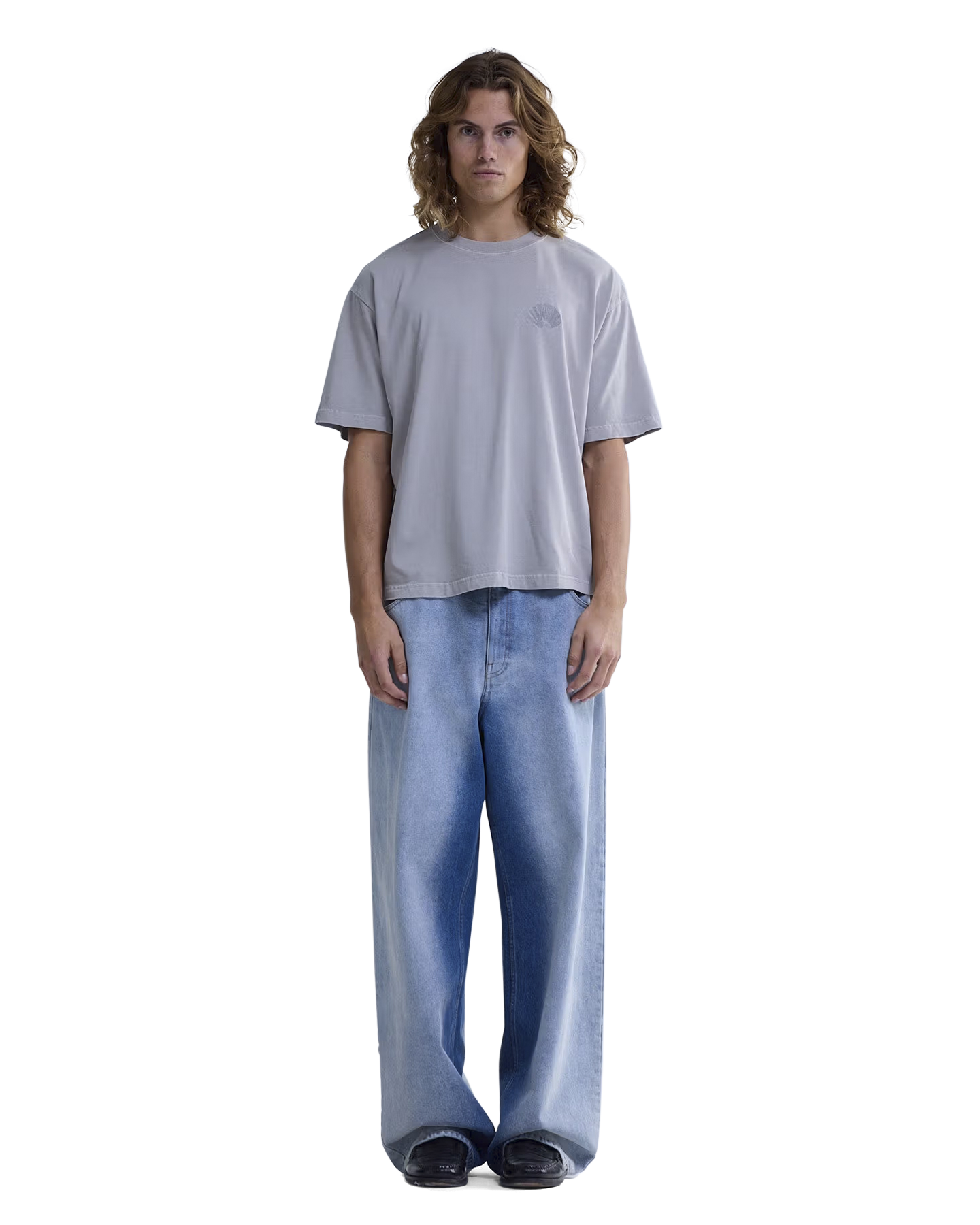 New Amsterdam Surf Association Chop Tee GRIJS 3