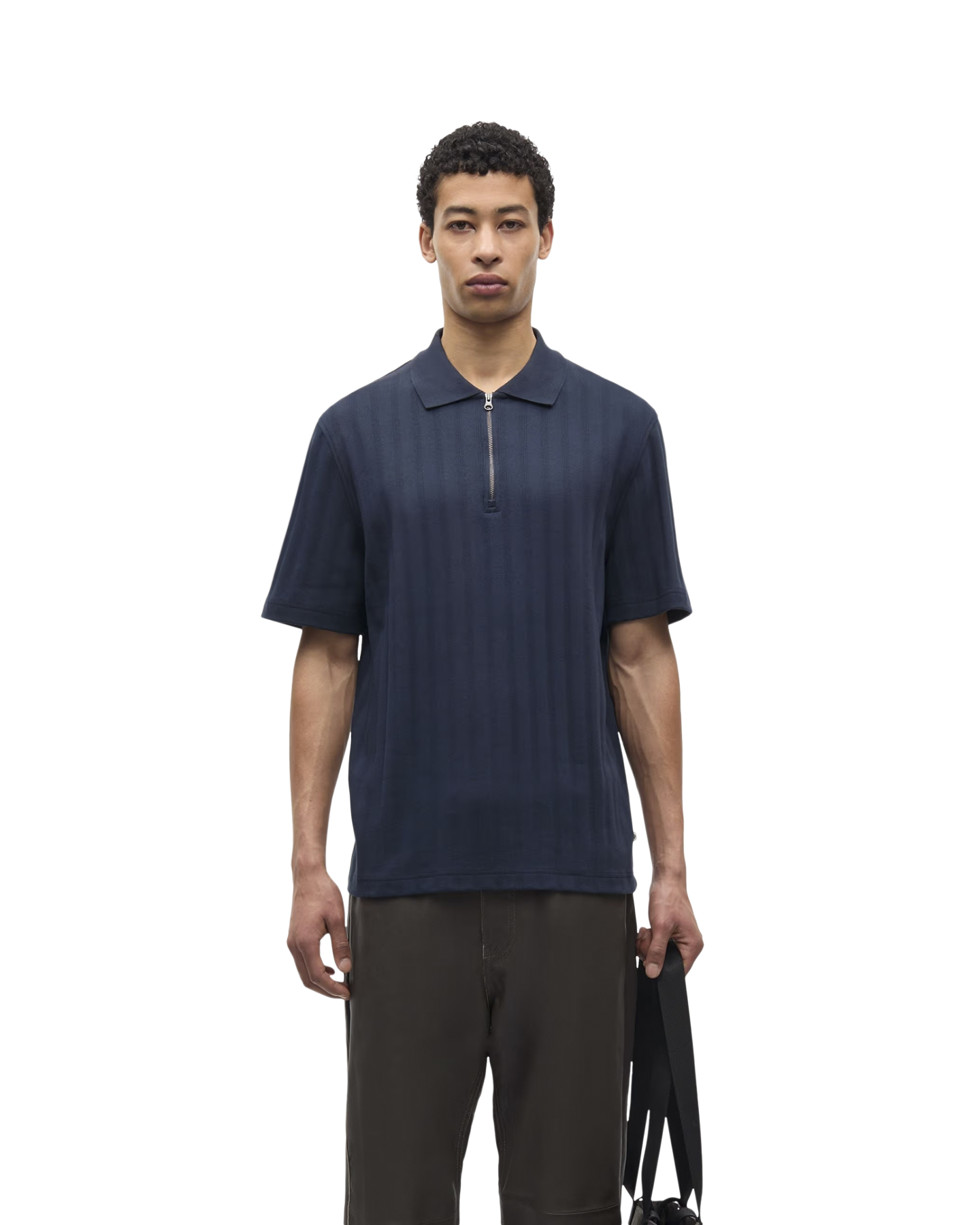 Samsøe Samsøe Saolli Hz Polo 15920 DONKERBLAUW 3