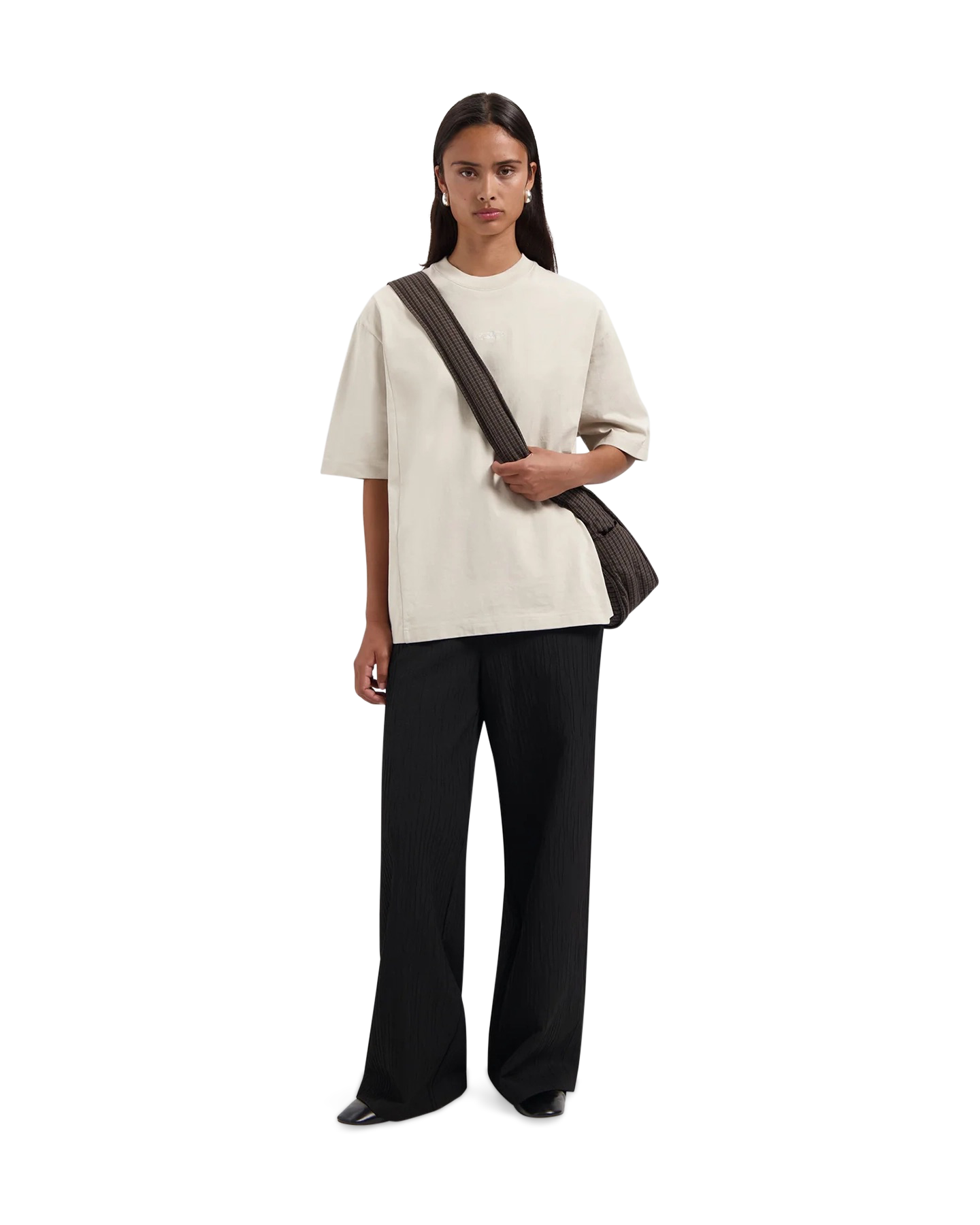 OLAF Pin Oversized Tee BEIGE 5