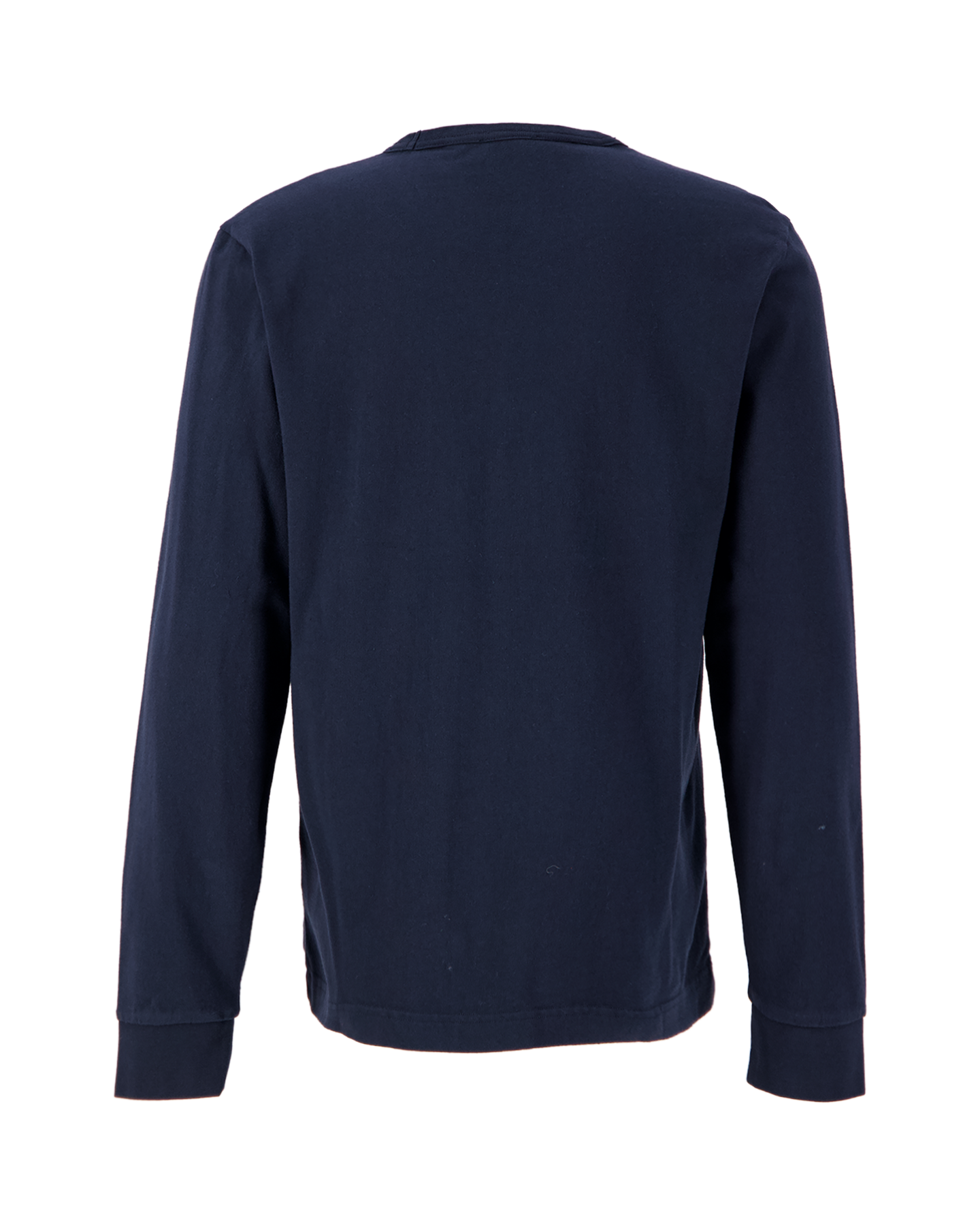 Woolrich Long Sleeves Logo T-Shirt DONKERBLAUW 2