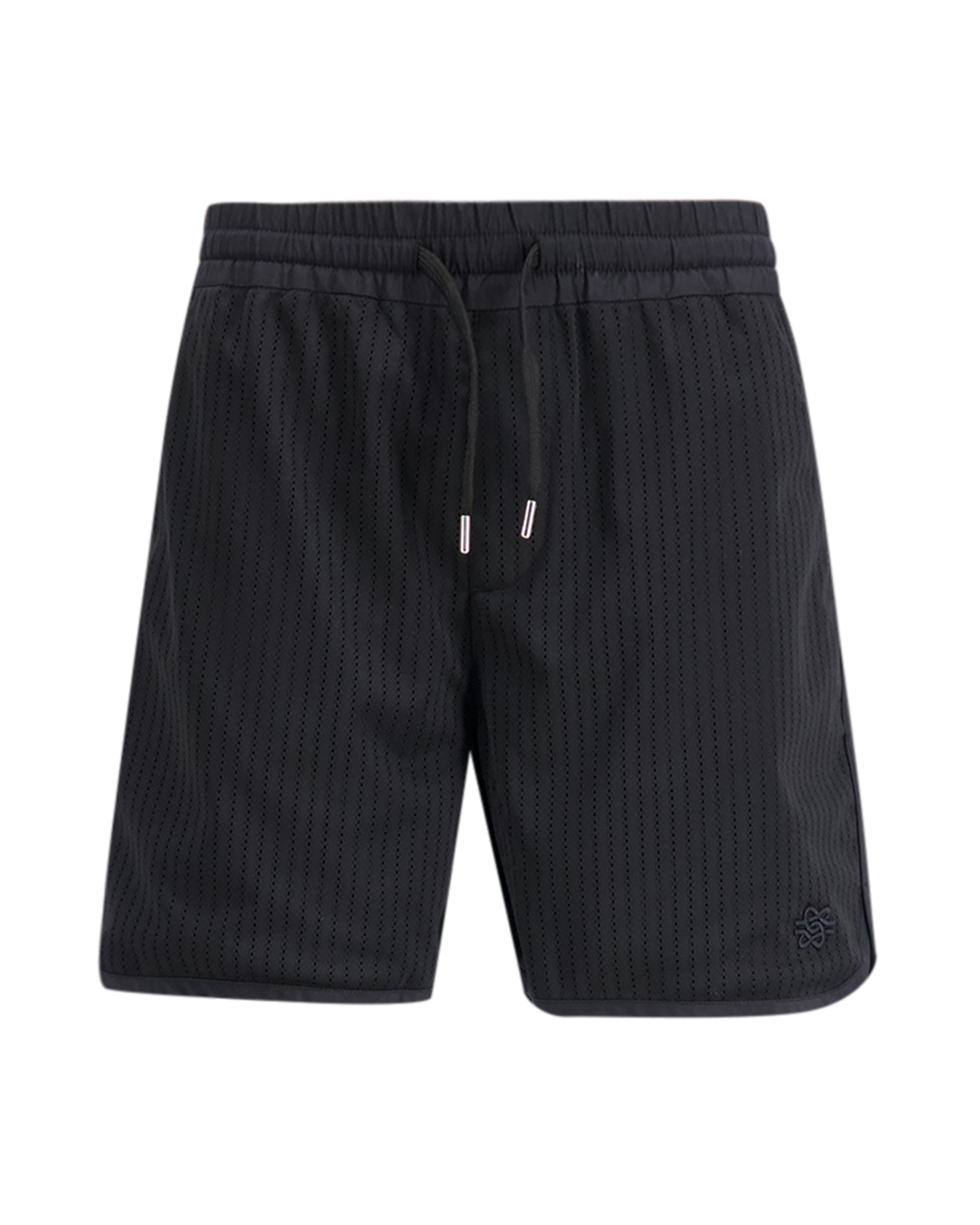 Filling Pieces Resort Shorts Mesh ZWART 1