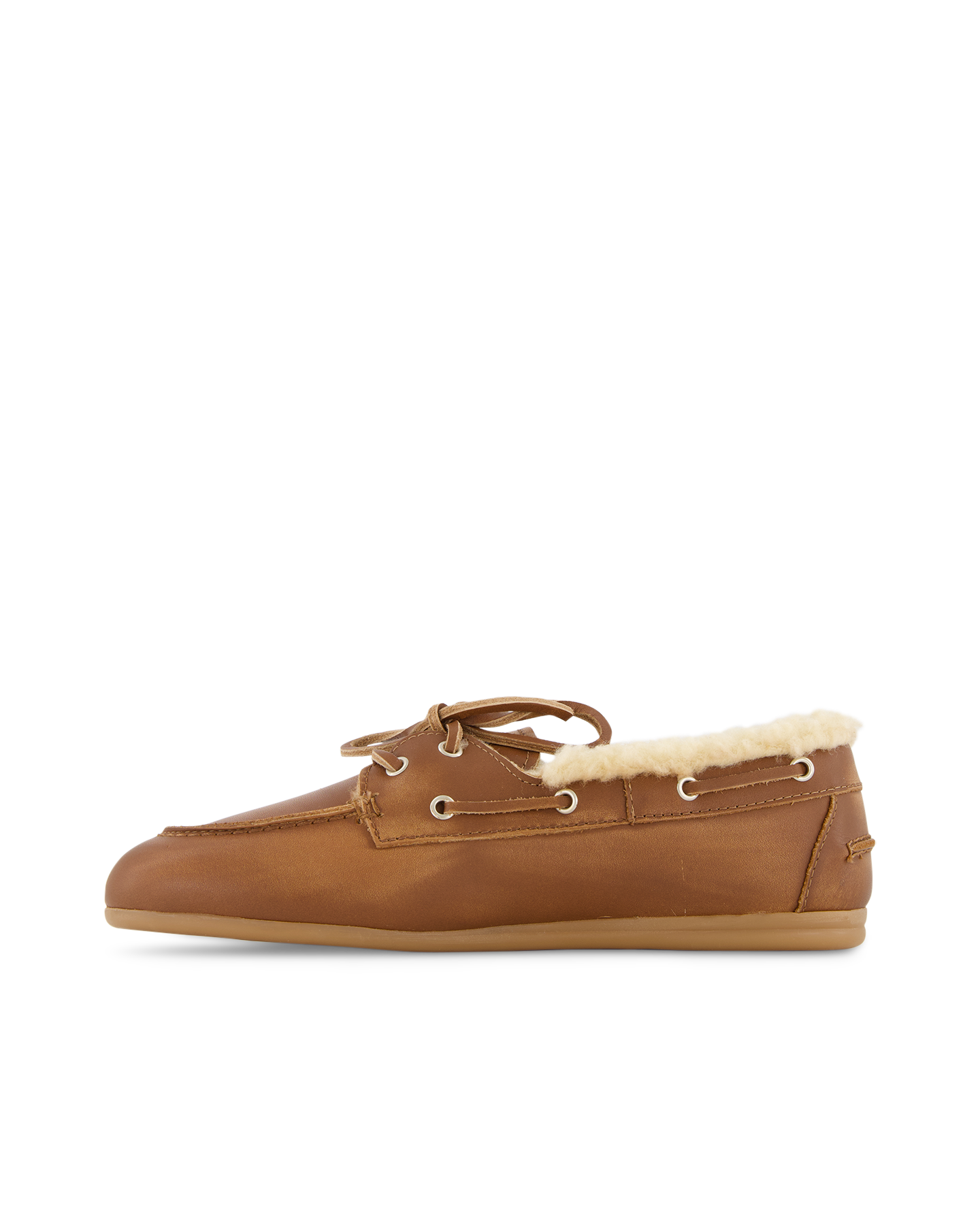 Posa Boat Loafer Brushed - Fur leather BRUIN 3
