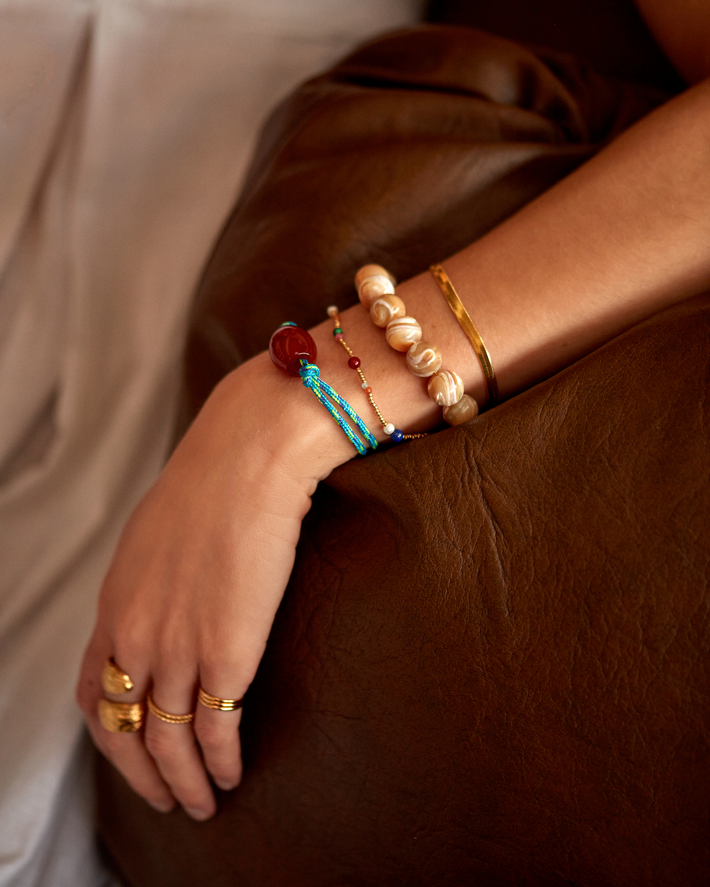 Anni Lu Splash d'Or Bracelet GOUD 2