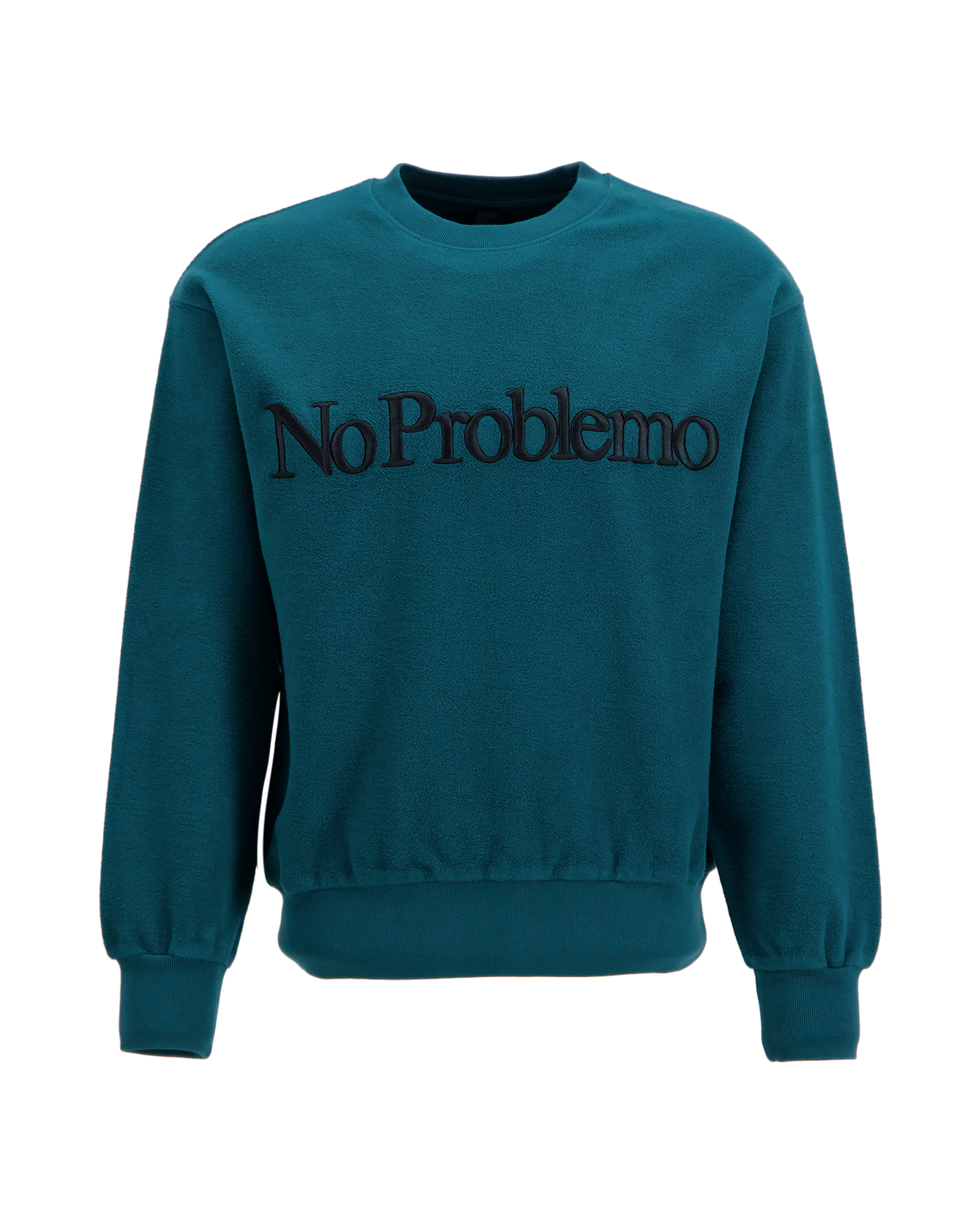 No Problemo Reverse Fleece Sweatshirt GROEN 1