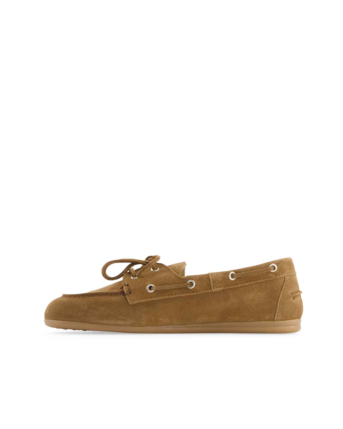 Posa Boat Loafer Brushed - Suede BRUIN 4