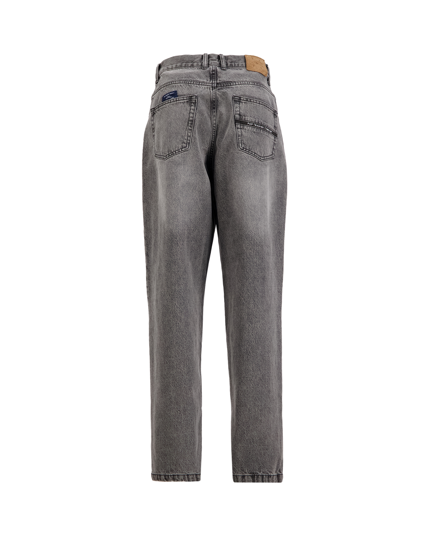 POP Trading Company Drs Denim Pants LICHTGRIJS 2
