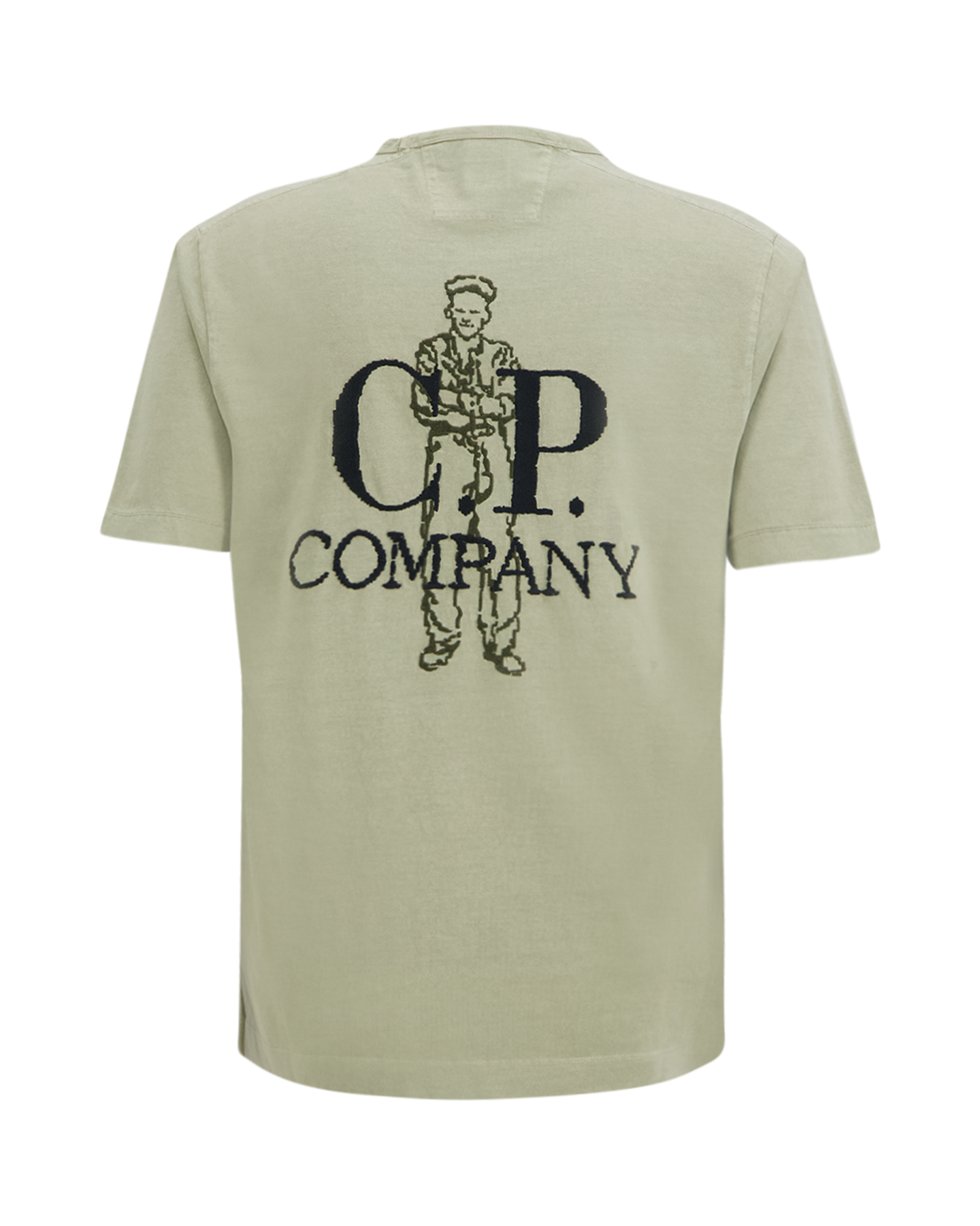 C.P. Company Print T-Shirt GROEN 1
