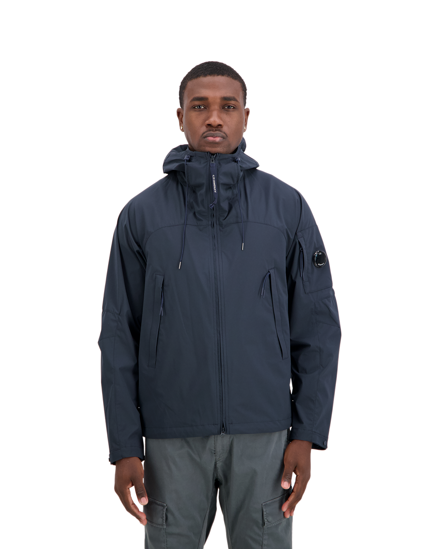 C.P. Company Pro-Tek Jas Met Capuchon Donkerblauw | Coef