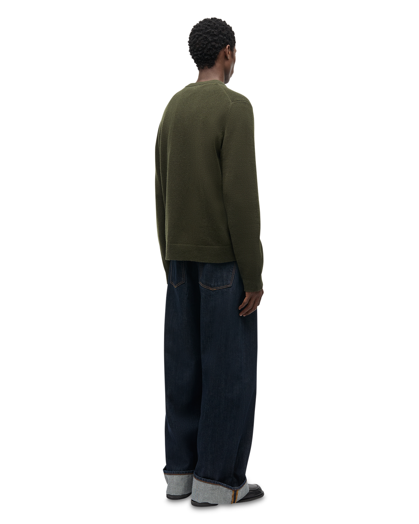 Samsøe Samsøe Sapatrik Sweater 132 DONKERGROEN 4