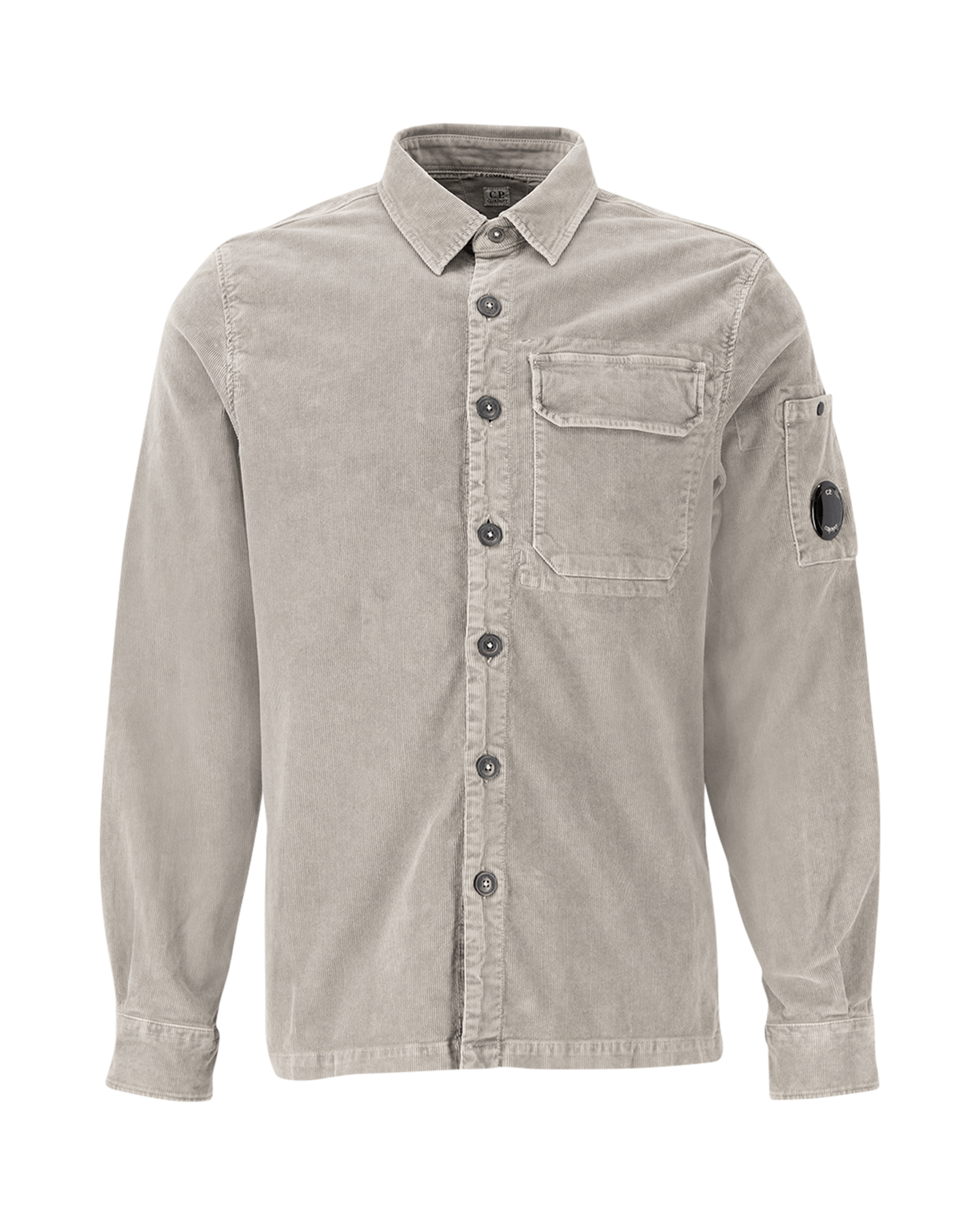 C.P. Company Shirts Long Sleeve In Corduroy GRIJS 0