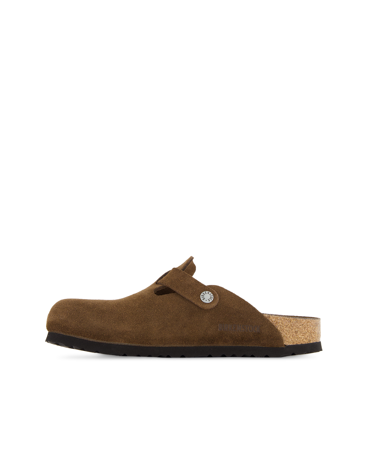 Birkenstock Boston Soft Footbed Suede Leather DONKERBRUIN 3