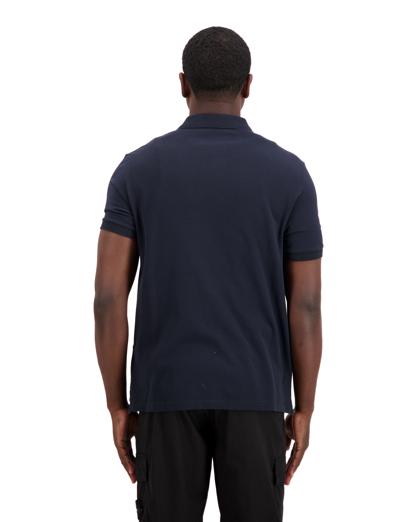 Stone Island S0017 Polo DONKERBLAUW 4