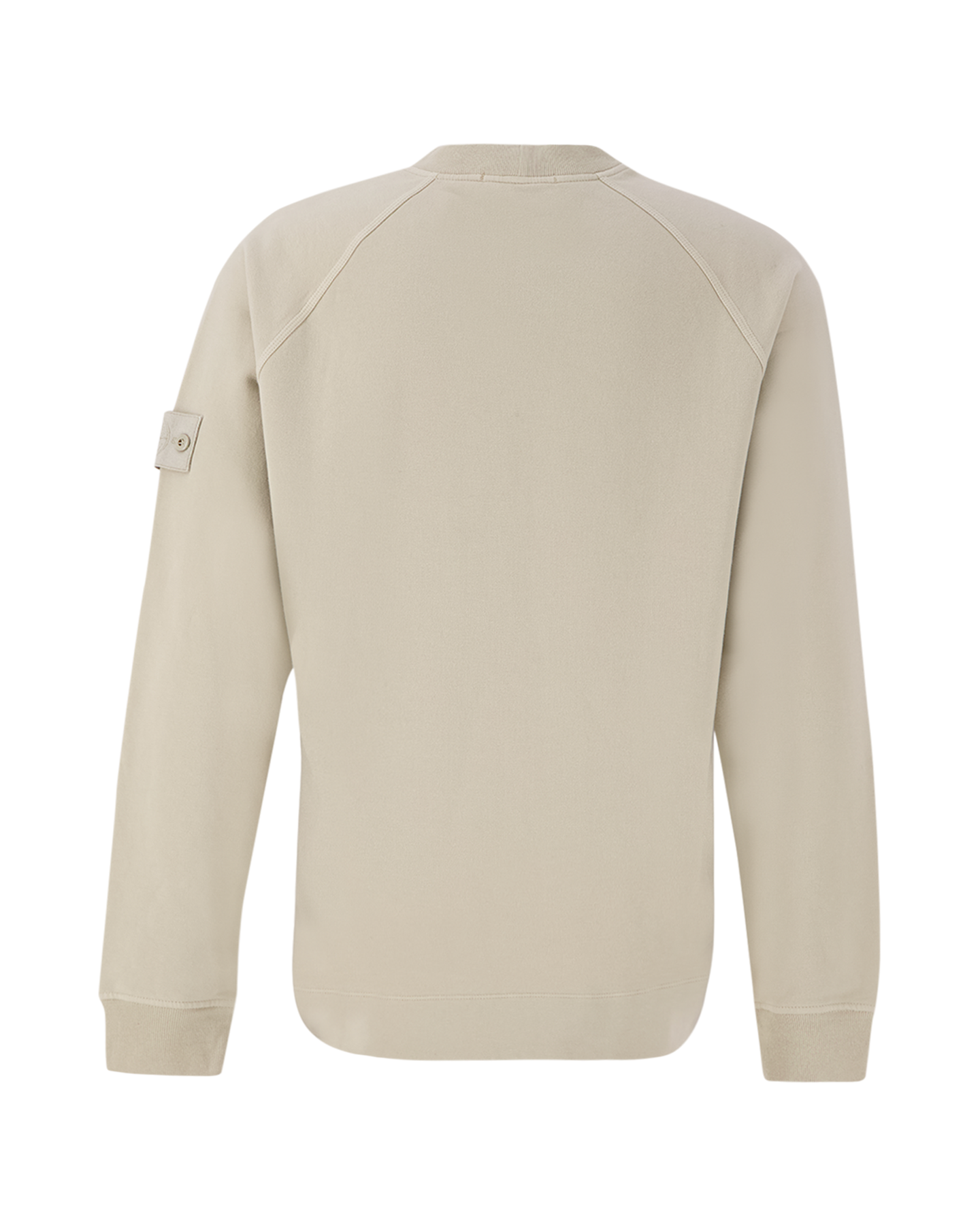 Stone Island 628F7 Cotton Garment Dyed Ghost Piece Crewneck Sweatshirt BEIGE 2