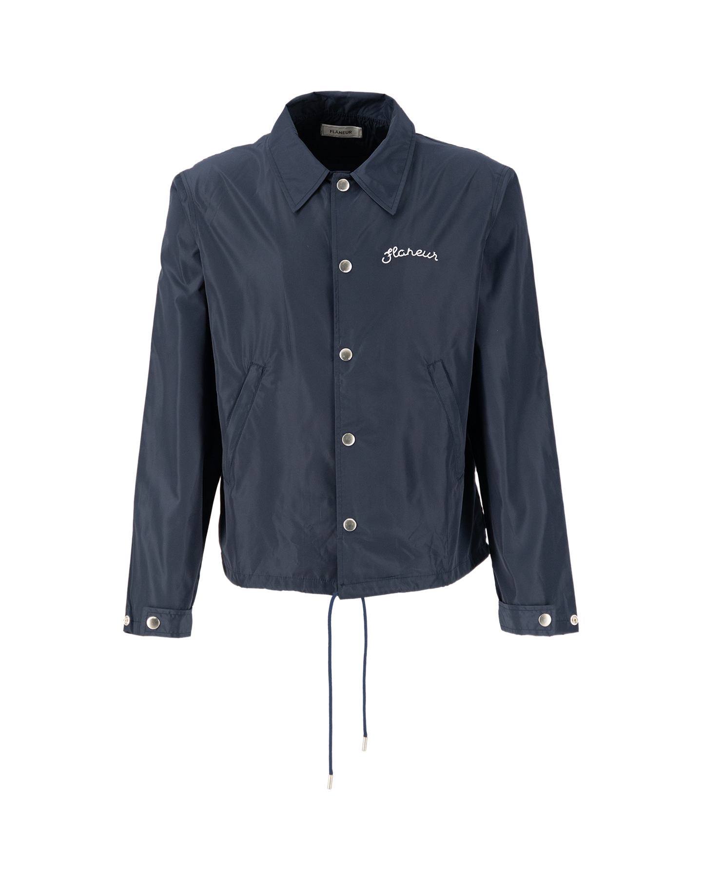 Flaneur Signature Coach Jacket DONKERBLAUW 1