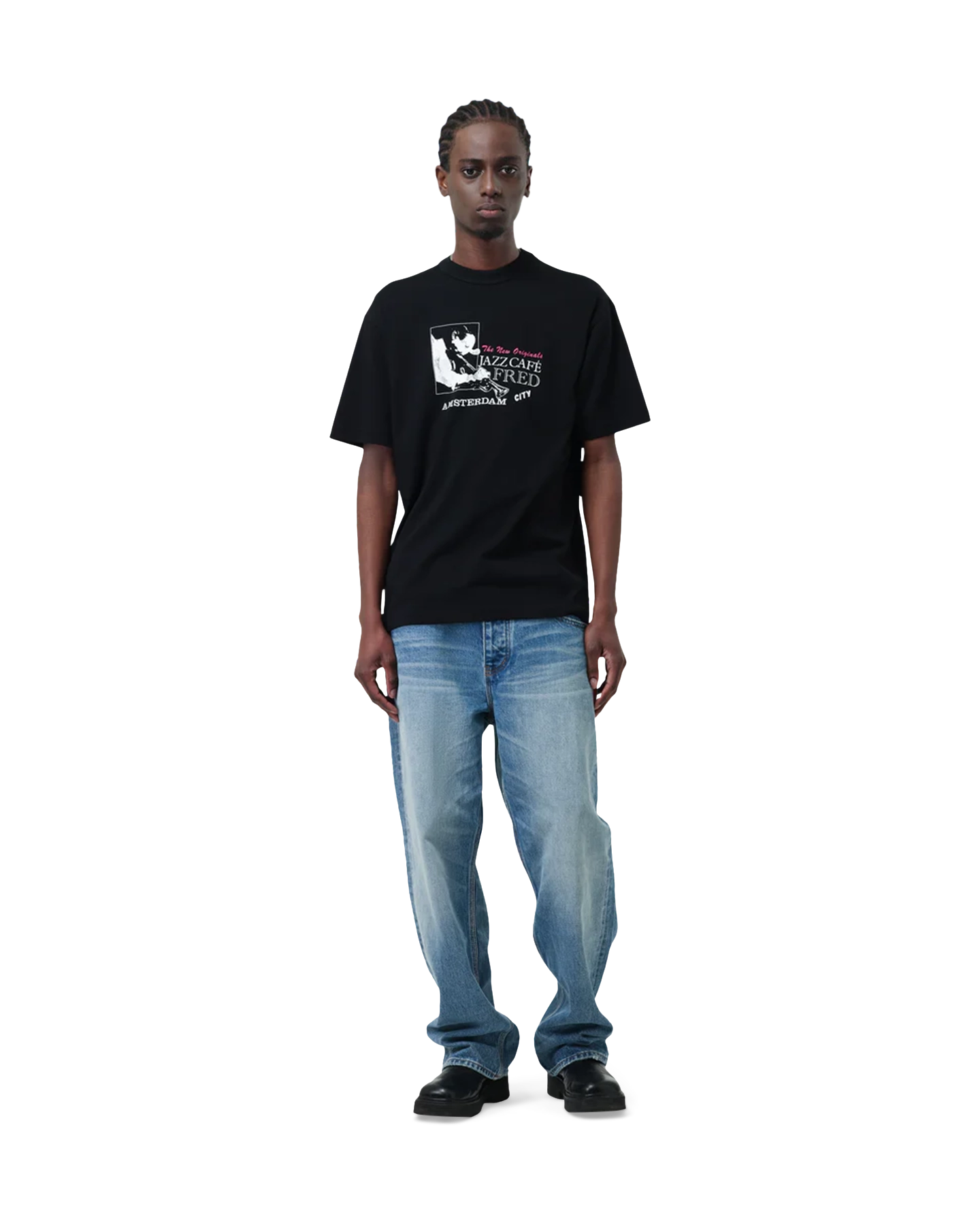The New Originals Jazz Cafe Tee ZWART 3