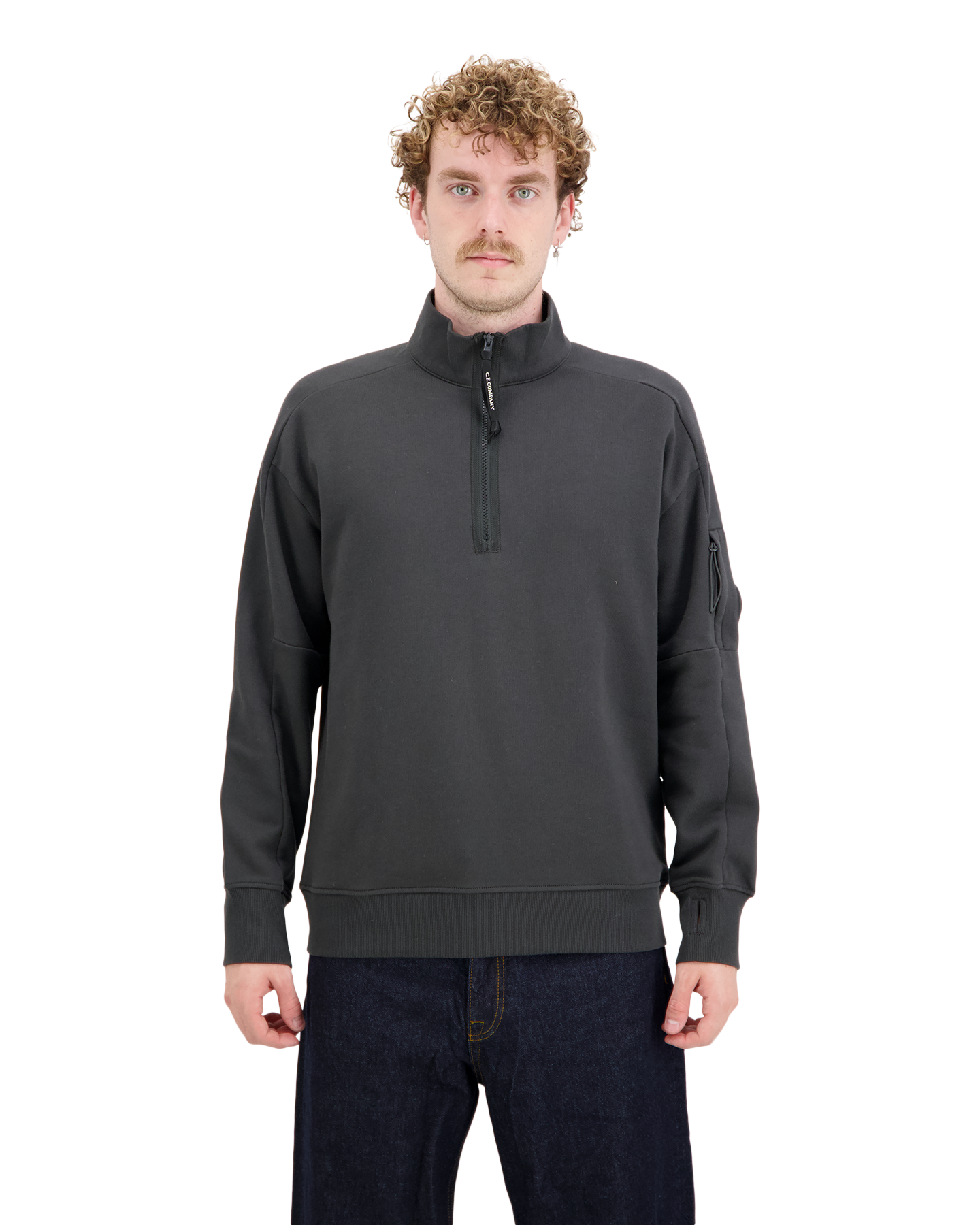C.P. Company Polo Collar ANTHRACIET 3