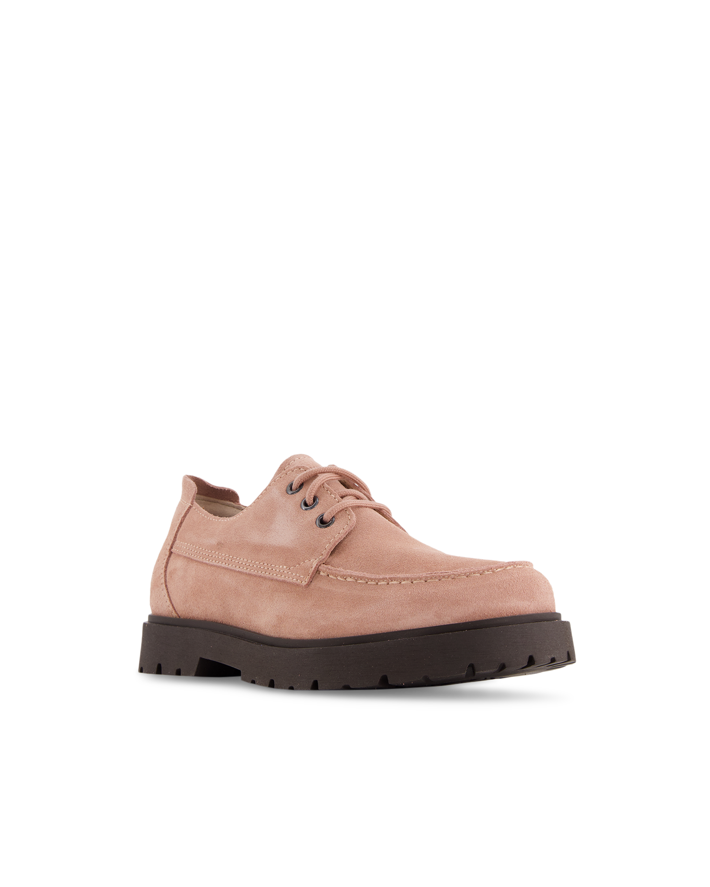 Birkenstock Highwood Moc Lace Low Suede Leather Narrow ROSE 2