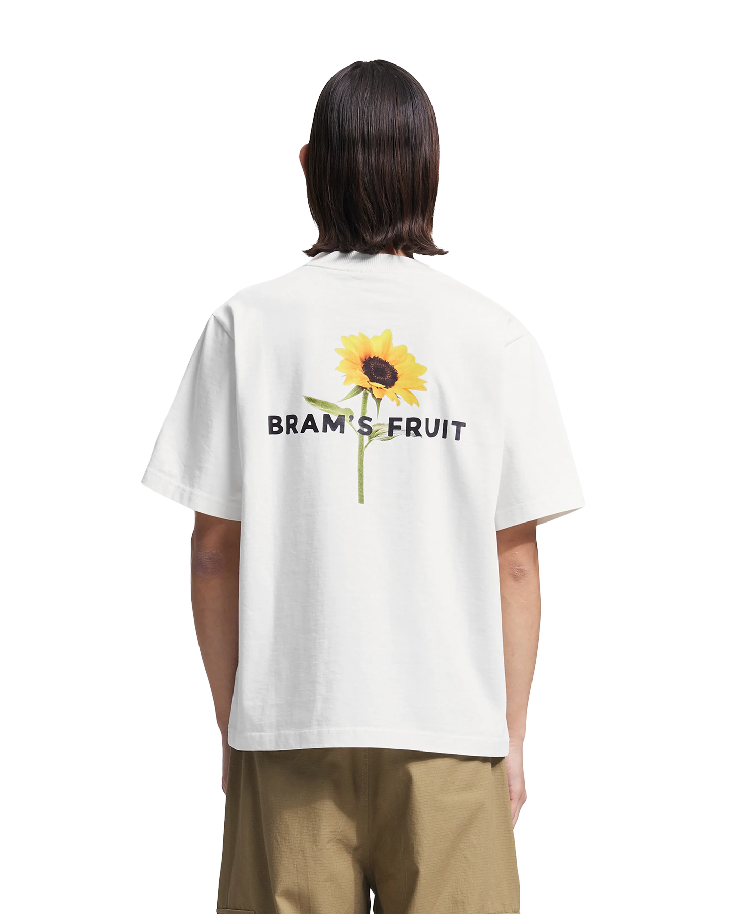 Brams Fruit Sunflower T-shirt WIT 3