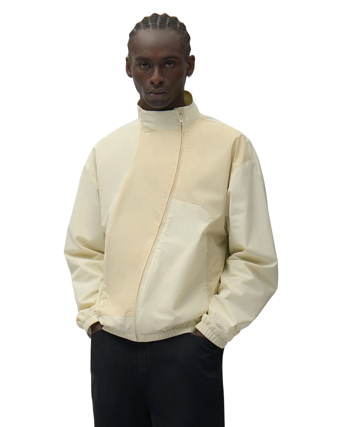 Arte Antwerp Curve Zipper Jacket BEIGE 3