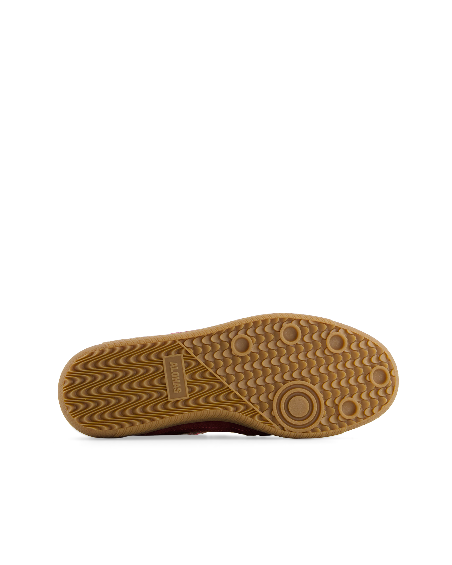Alohas Tb.490 Crochet Burgundy Leather Sneakers ROOD 6