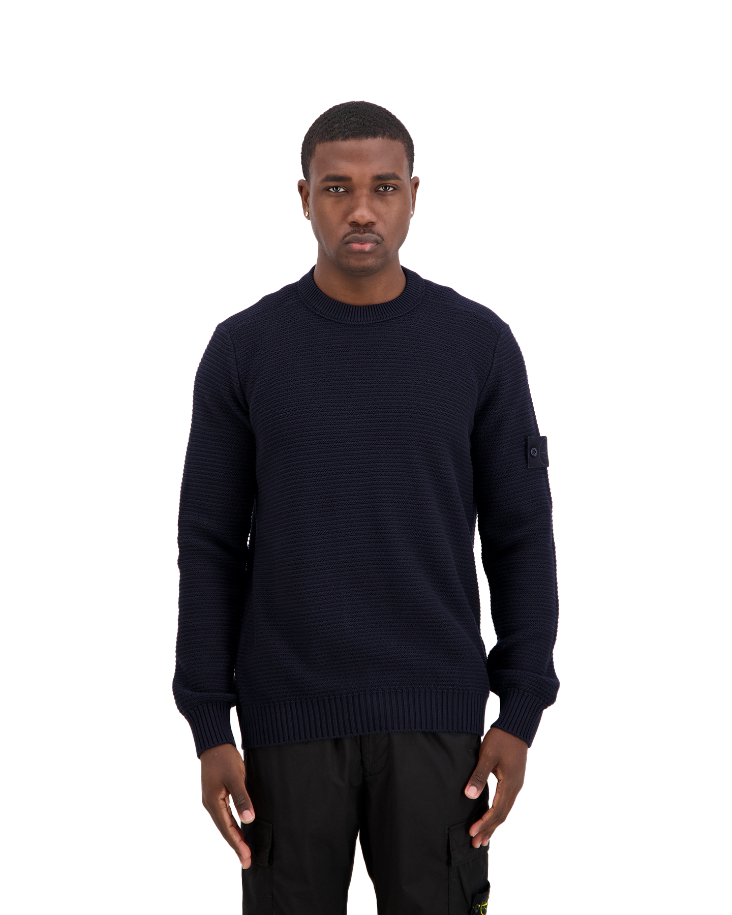 Stone Island S00Fa Ghost - Knitwear Trui DONKERBLAUW 4