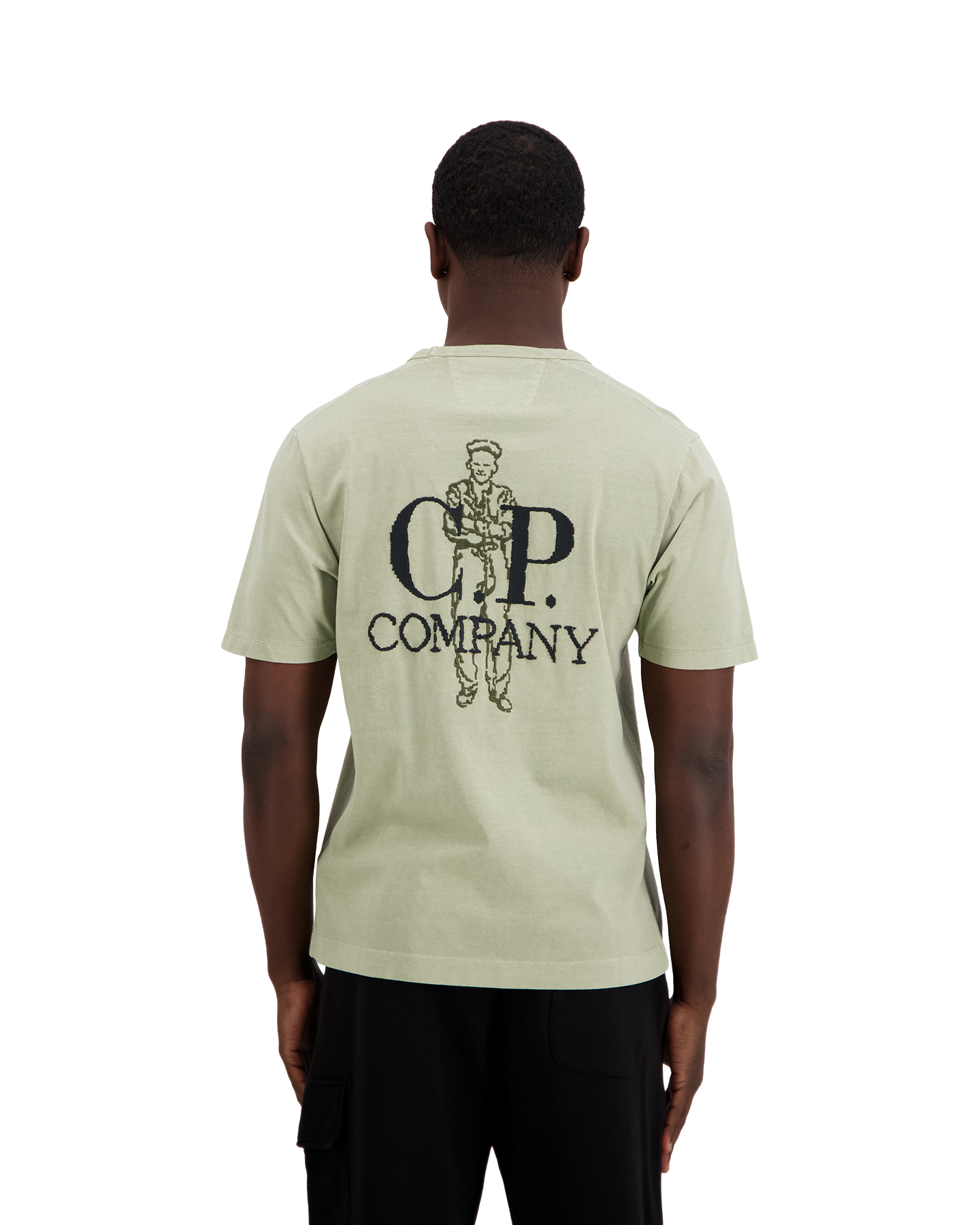C.P. Company Print T-Shirt GROEN 4