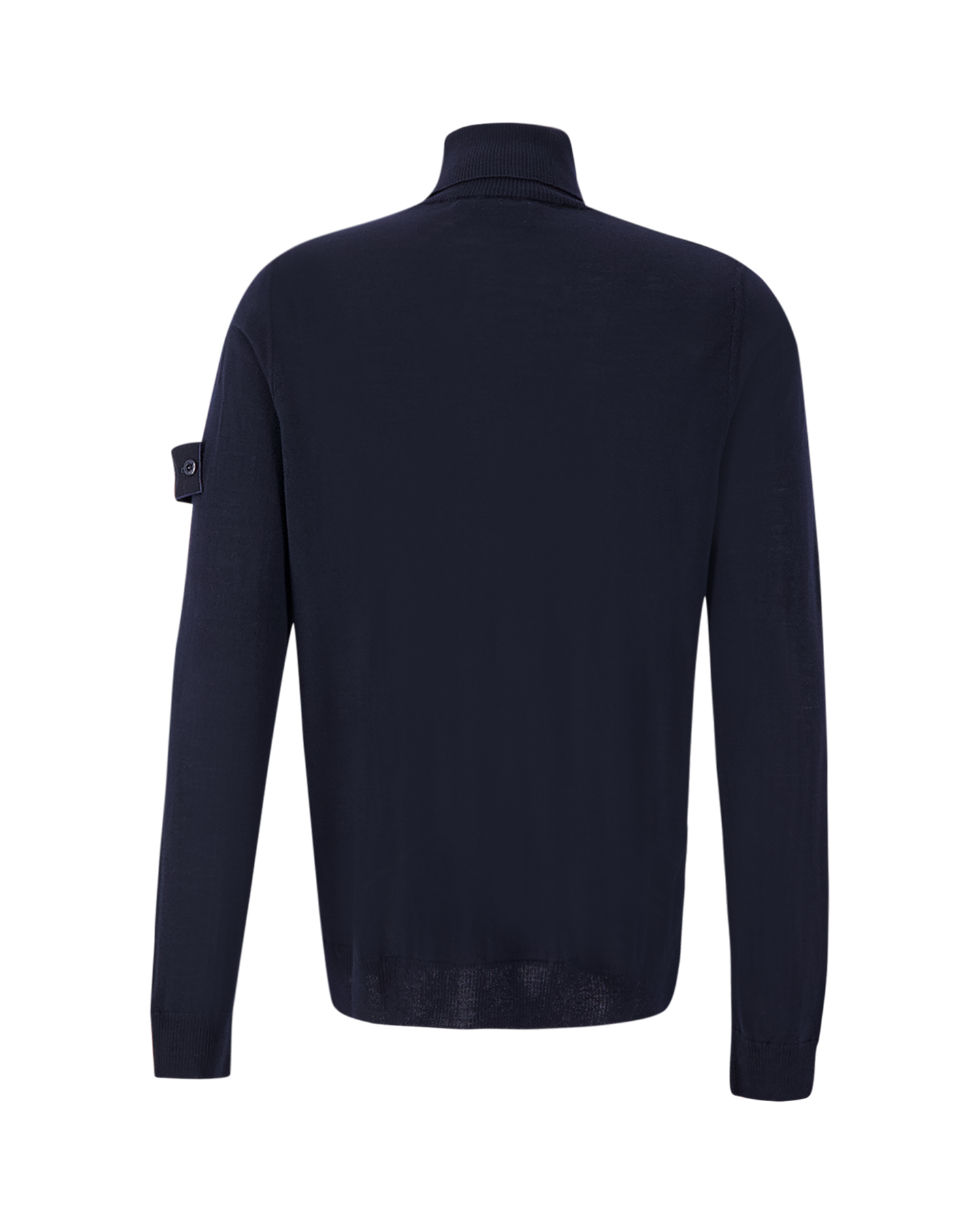 Stone Island 565FC Pure Wool Ghost Piece Rollneck Knit DONKERBLAUW 2