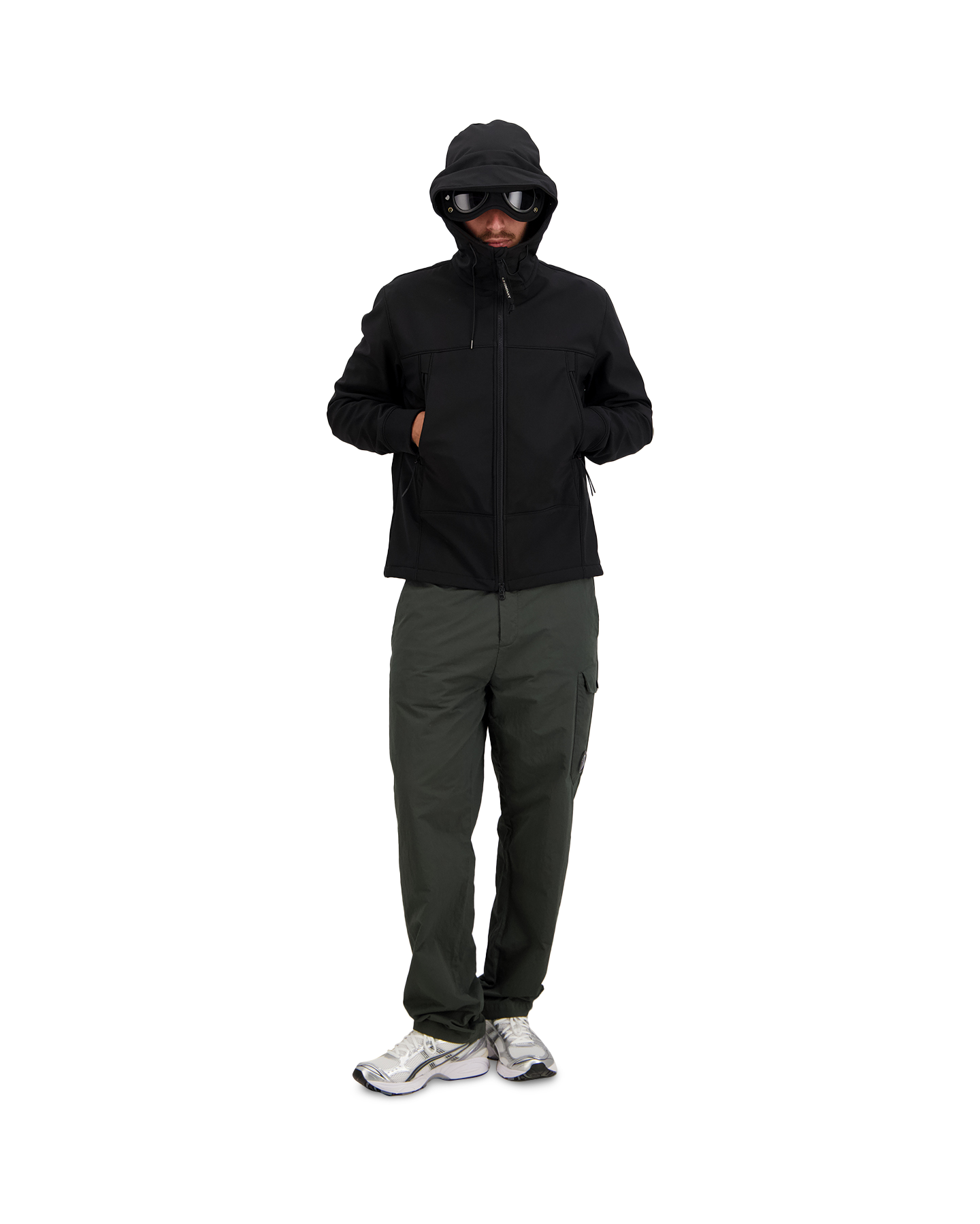 C.P. Company Medium Jacket ZWART 4